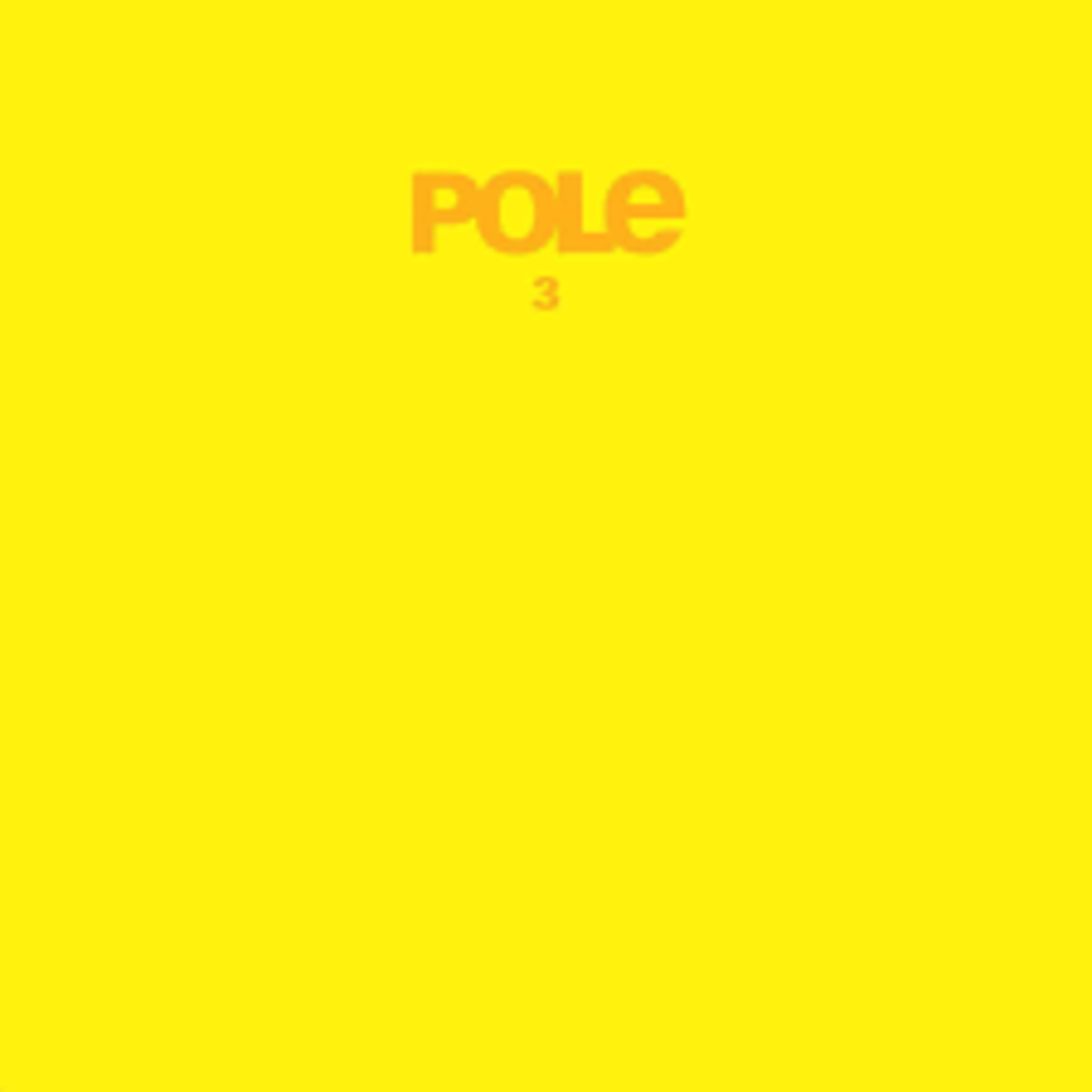 [New Vinyl] Pole: 3 (2LP) [MUTE]