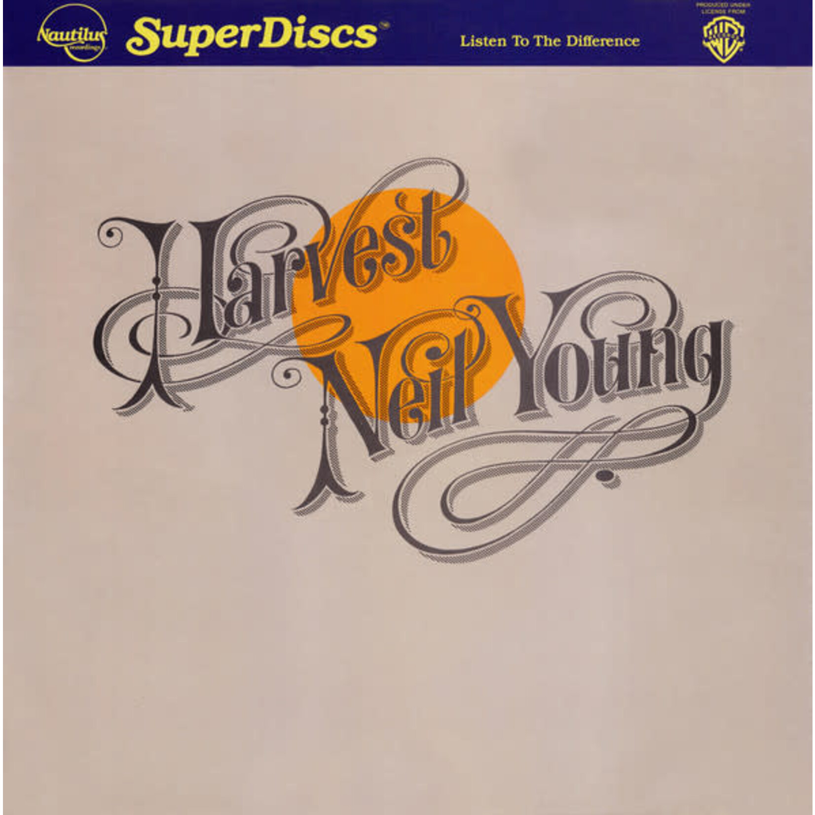 [Kollectible Vinyl] Neil Young: Harvest (1982, USA, AUDIOPHILE, EX) [NAUTILUS RECORDINGS]