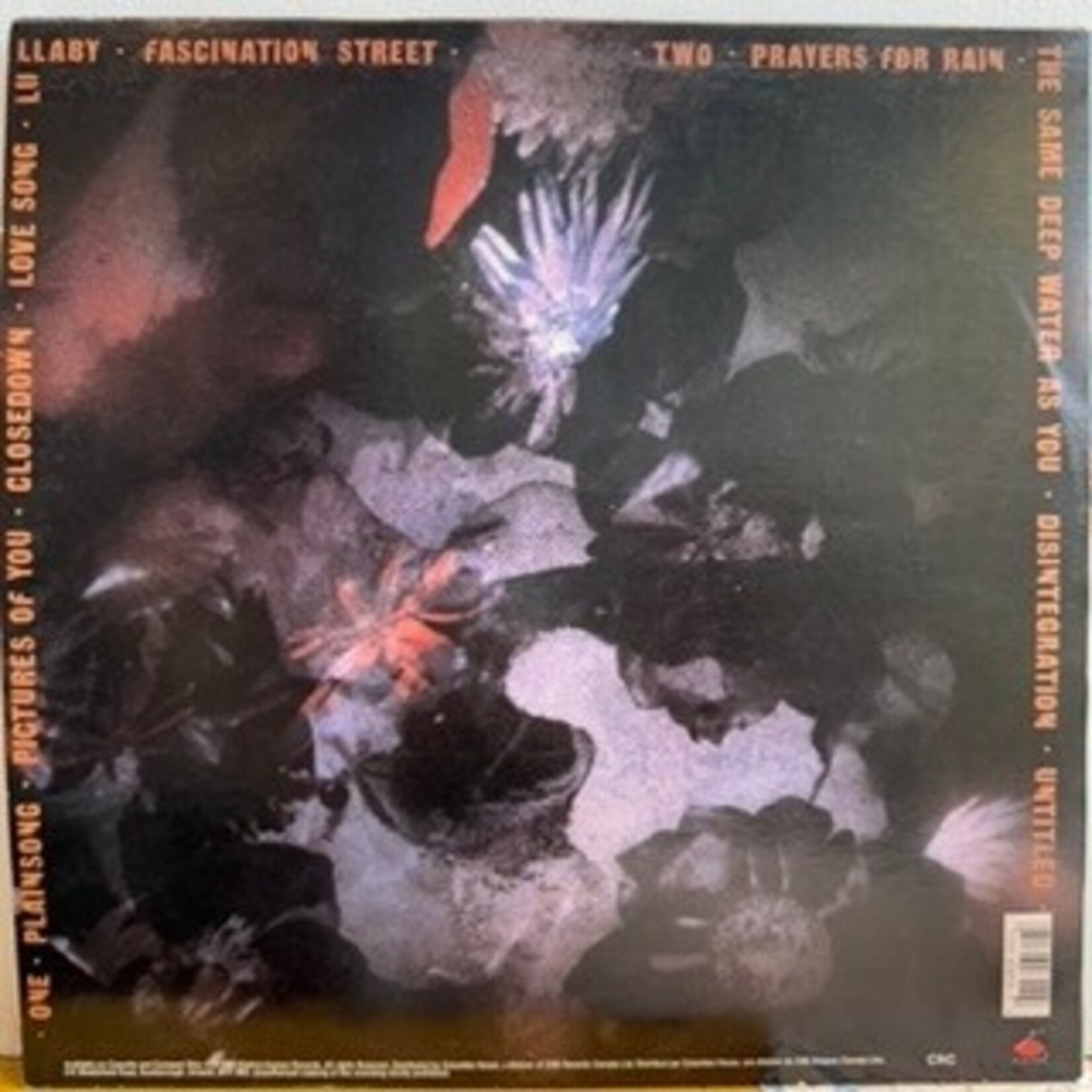 [Nick's Disk Pics] Cure: Disintegration [ELEKTRA] (1989, Canada, Club Edition, VG+)