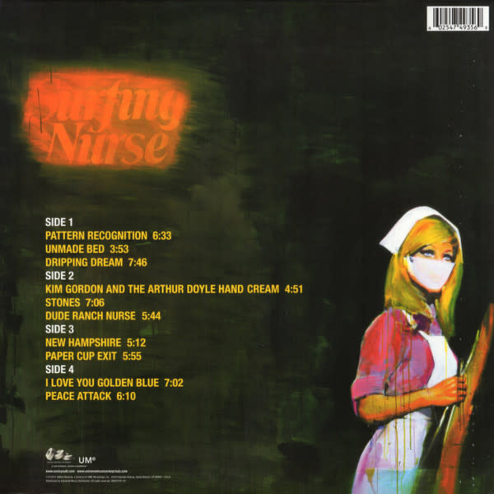 [Nick's Disk Pics] Sonic Youth: Sonic Nurse [DGC] (2016, USA, Sealed)