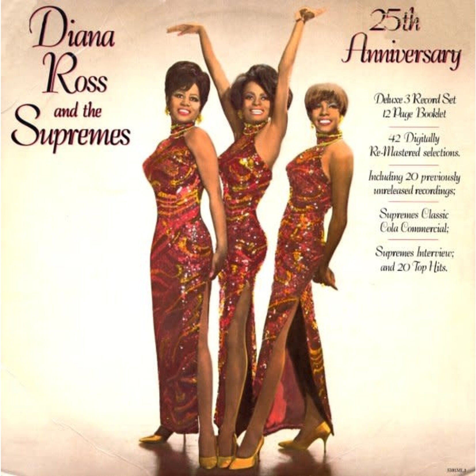 Ross, Diana & the Supremes: 25th Anniversary (3LP+Book) [VINTAGE]