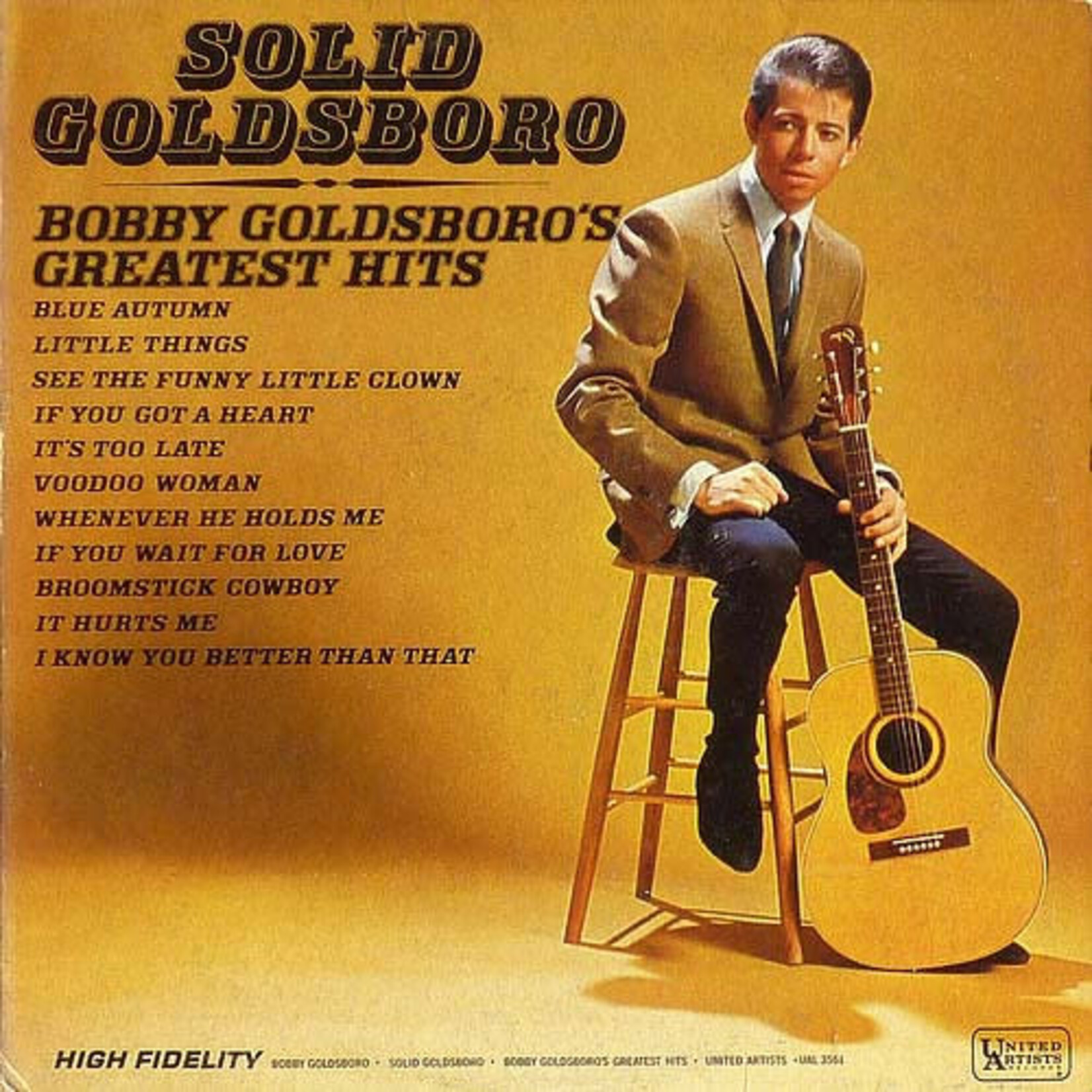 Bobby Goldsboro - Solid Goldsboro: Greatest Hits (gold cover)