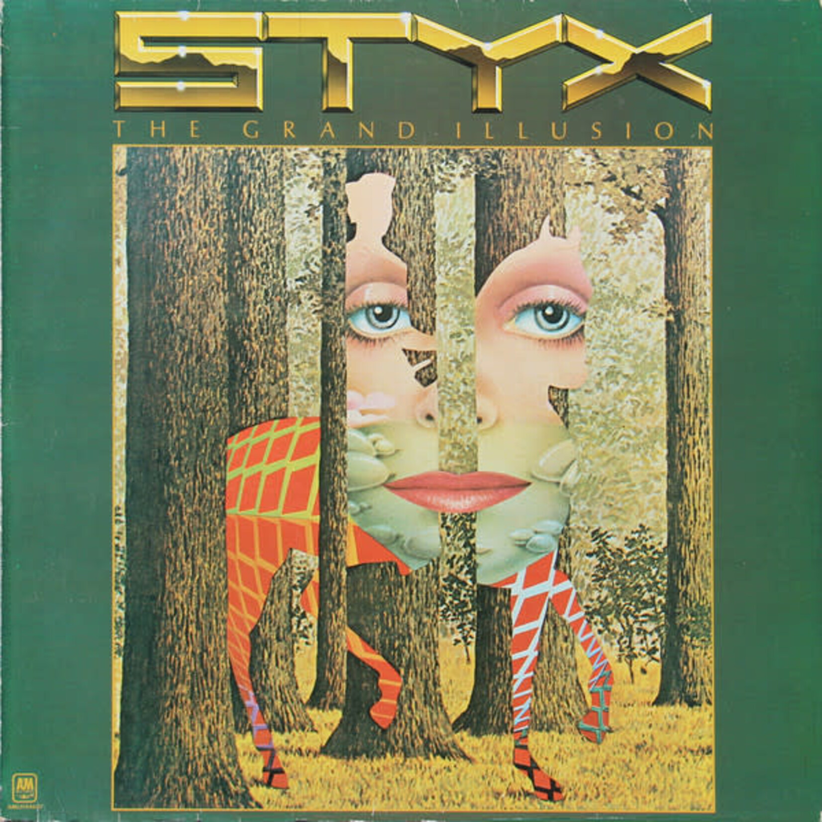 [Kollectibles] Styx: The Grand Illusion (1978, Canada, Gold Vinyl Edition, Sealed) [A&M]
