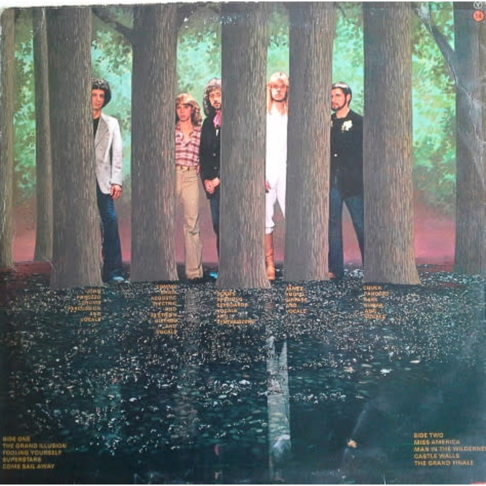 [Kollectible Vinyl] Styx: The Grand Illusion (1978, Canada, Gold Vinyl Edition, Sealed) [A&M]