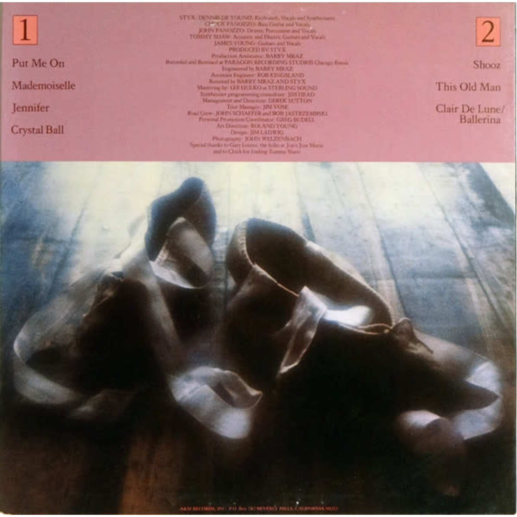 [Kollectible Vinyl] Styx: Crystal Ball (1978, Canada, Gold Vinyl Edition, Sealed) [A&M]