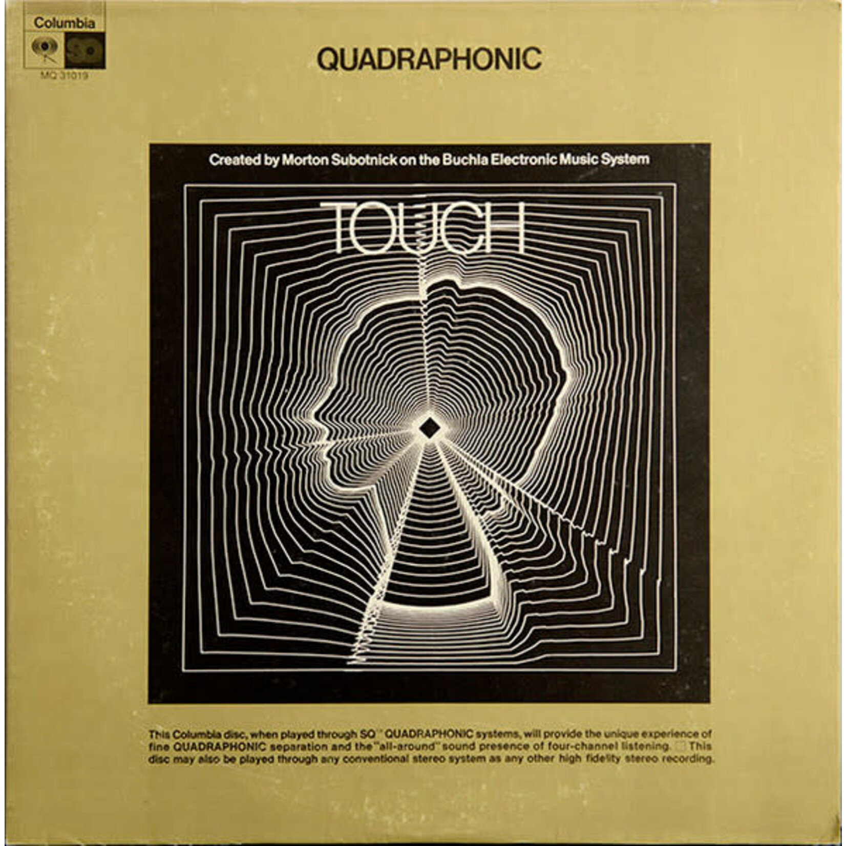 [Kollectible Vinyl] Morton Subotnick: Touch (1972, USA, Experimental, Sealed) [COLUMBIA]