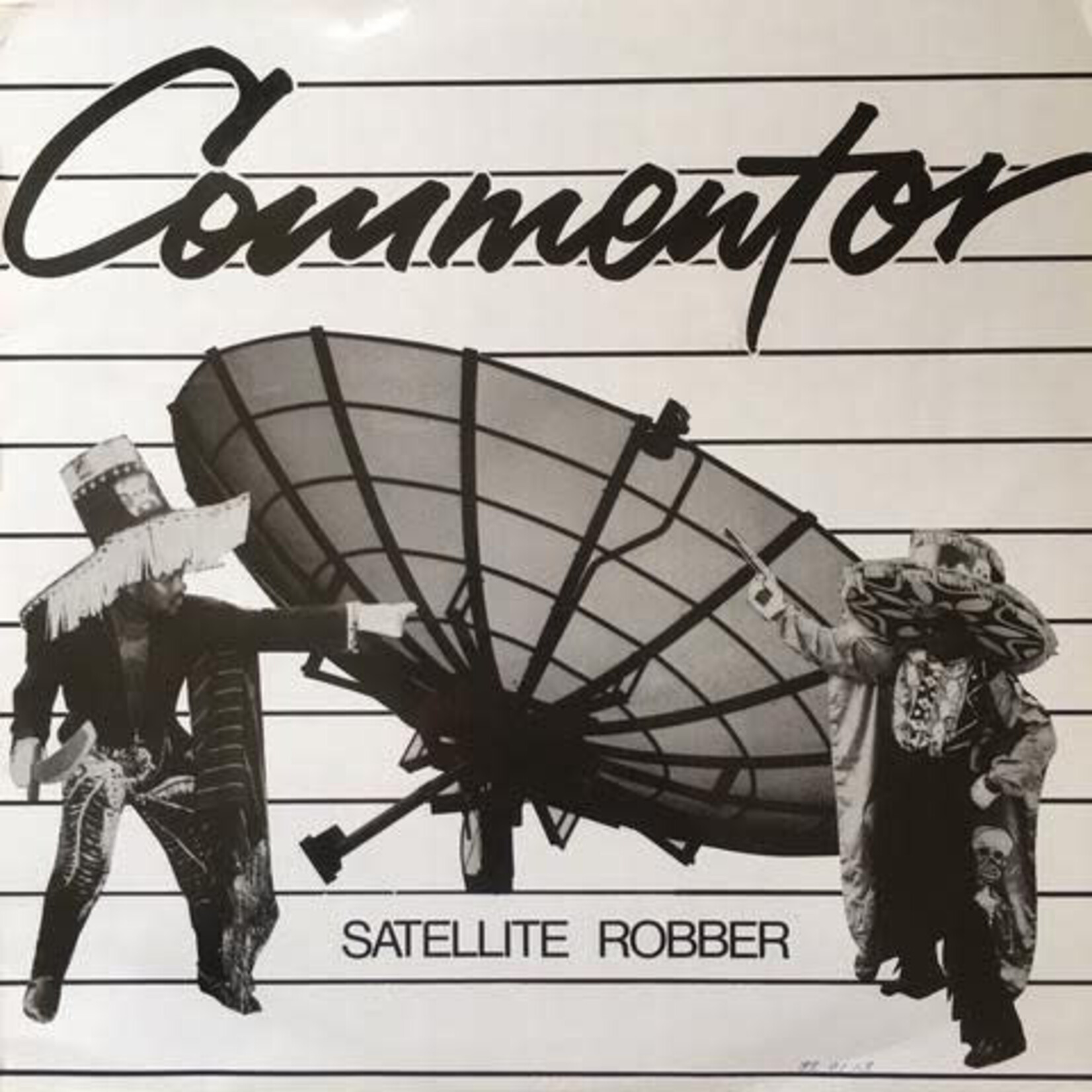 [Kollectible Vinyl] Commentor: Satellite Robber (1987, Trinidad, VG+) [PEOPLE'S CULTURAL ASSOCIATION]