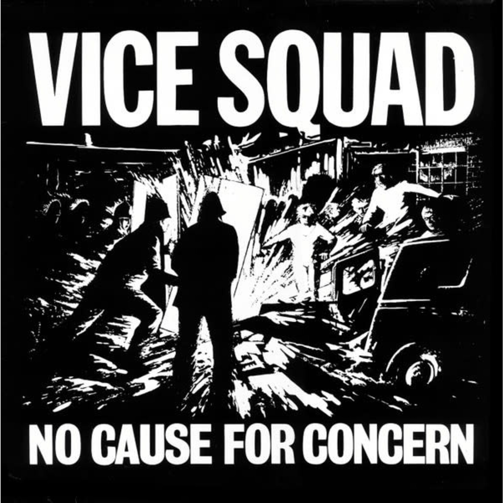 [Kollectible Vinyl] Vice Squad: No Cause For Concern (1981, UK, VG+) [RIOT CITY]