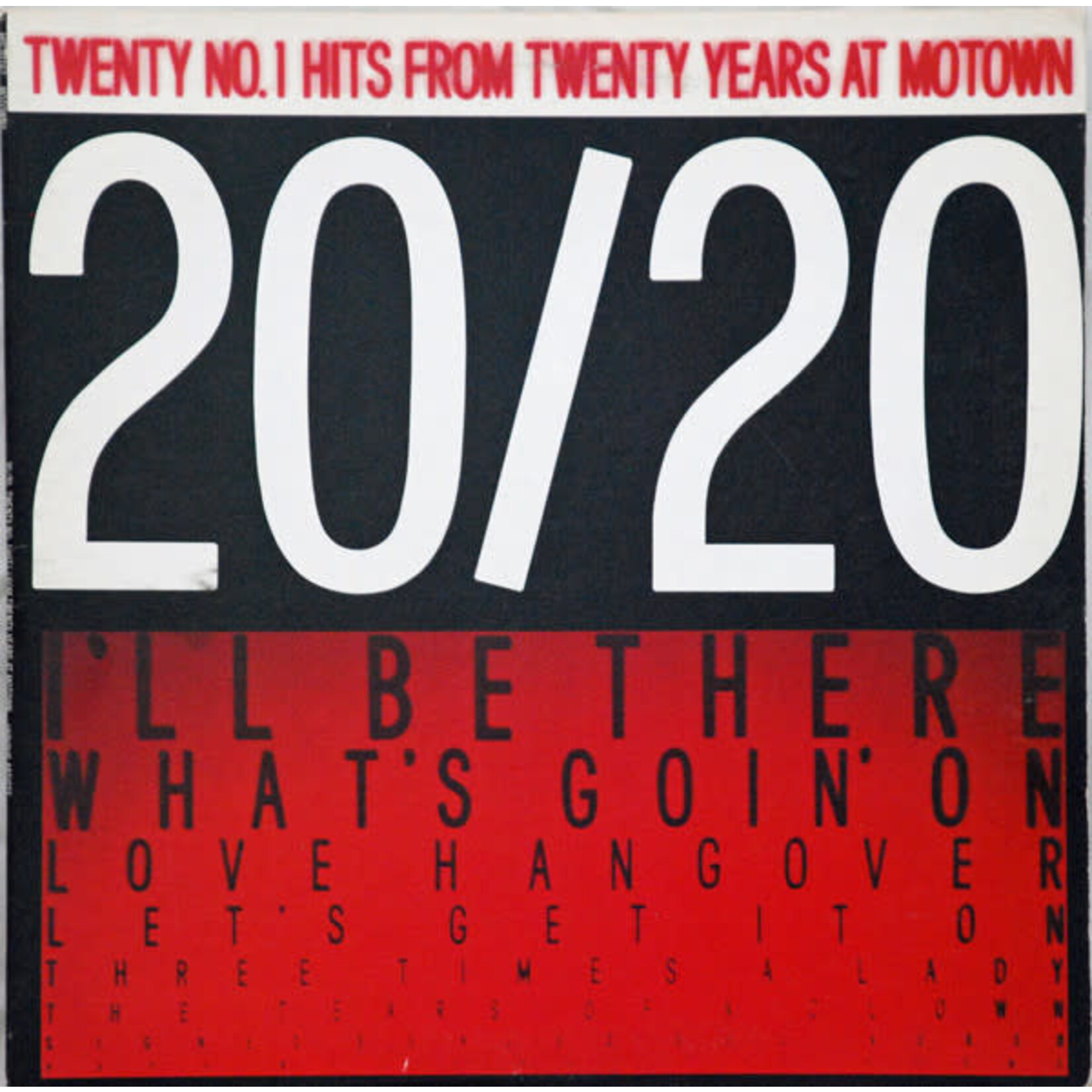 Various: Twenty Number One Hits, From Twenty Years at Motown [VINTAGE]