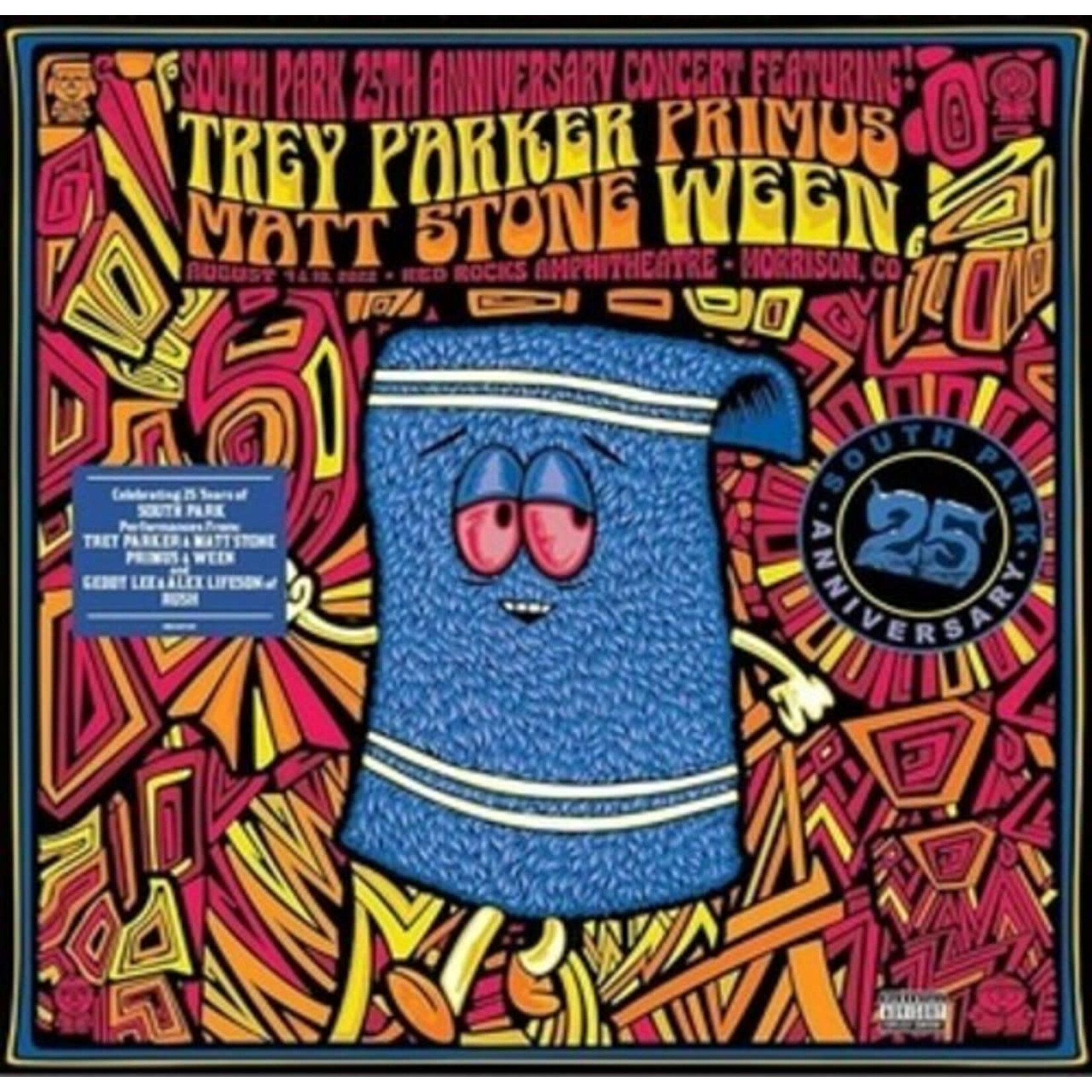 [New Vinyl] V/A: South Park: The 25th Anniv. Concert (3LP) [MERCURY]