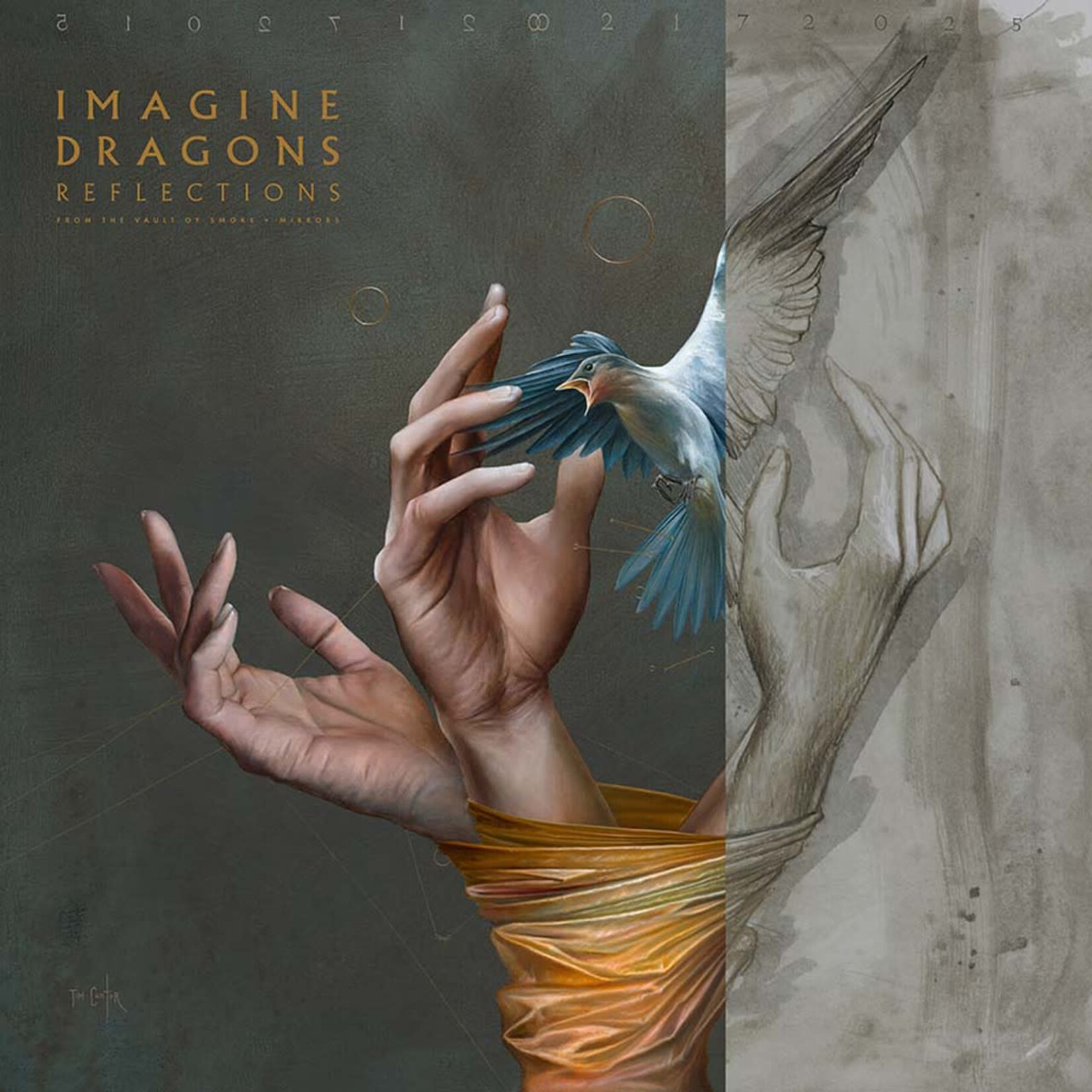 [New] Imagine Dragons: Reflections: From the Vault of Smoke + Mirrors (ocean blue vinyl) (10th) [INTERSCOPE]