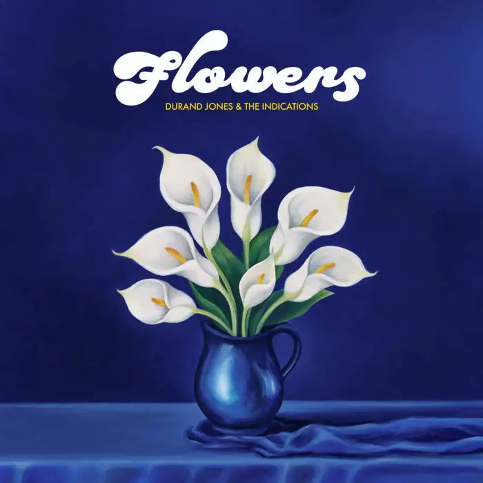 Durand Jones & The Indications - Flowers (blue iceberg splash coloured vinyl)