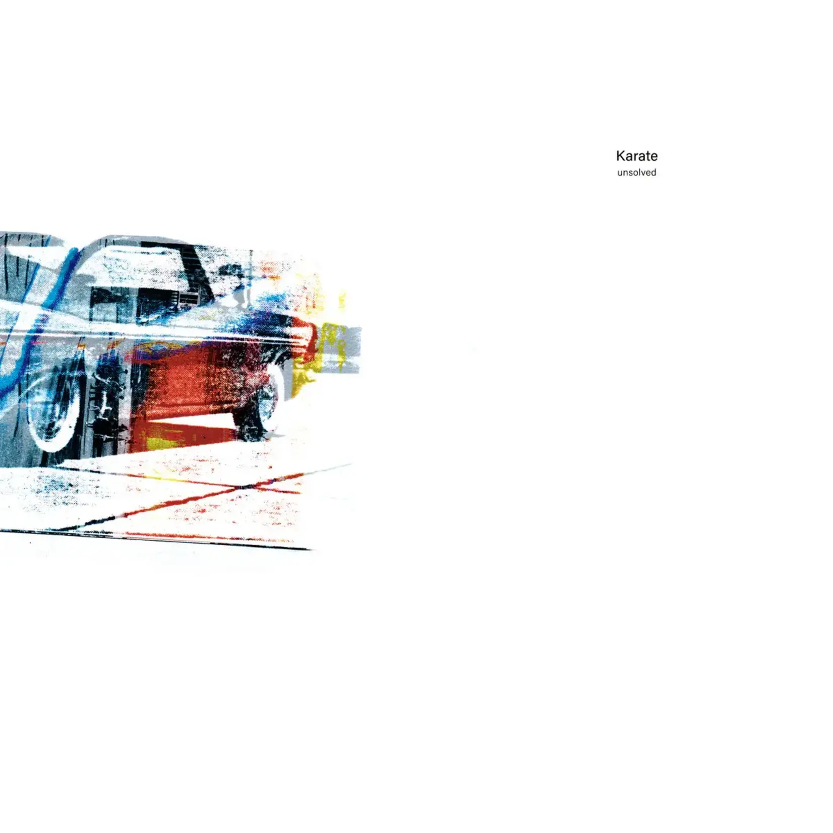 [New] Karate: Unsolved (Y2K 25th anniversary-2LP/180g/coke bottle clear vinyl) [NUMERO]