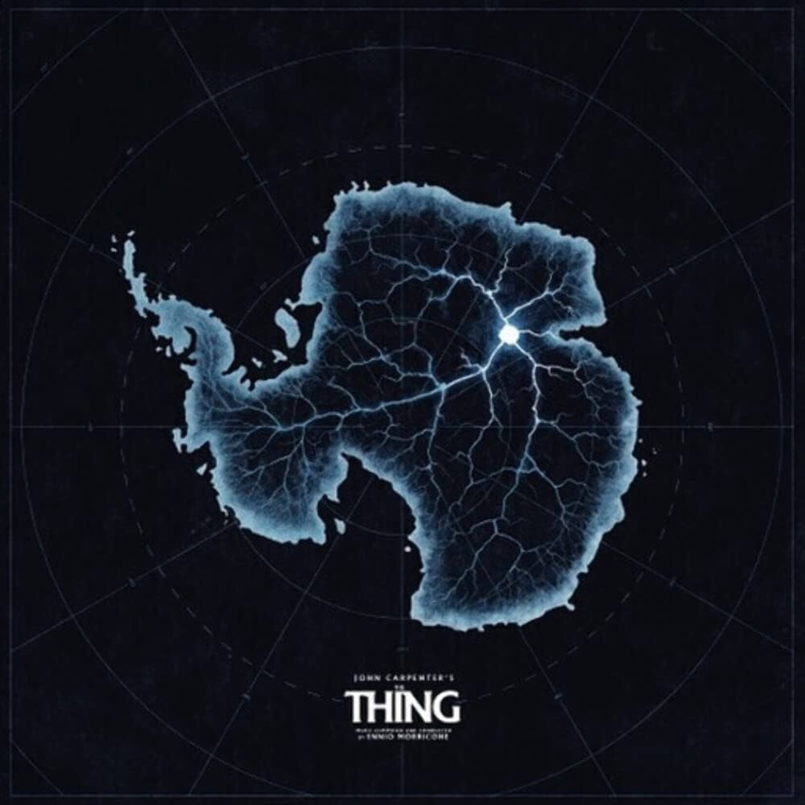 [New Vinyl] Morricone, Ennio: The Thing O.S.T. (blue haze with white splatter coloured) [WAXWORK RECORDS]