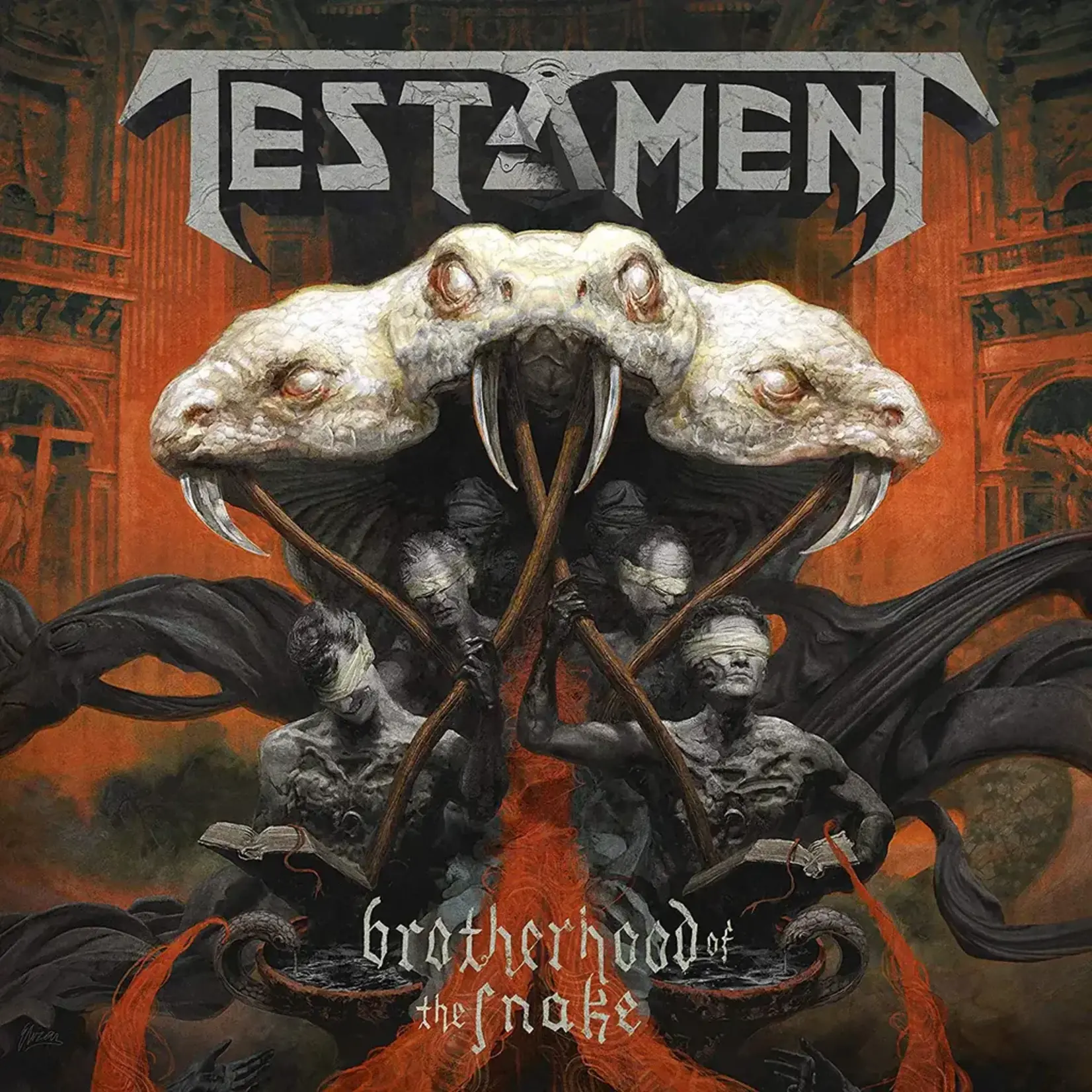 [New Vinyl] Testament: Brotherhood Of The Snake (2LP-green vinyl) [NUCLEAR BLAST]