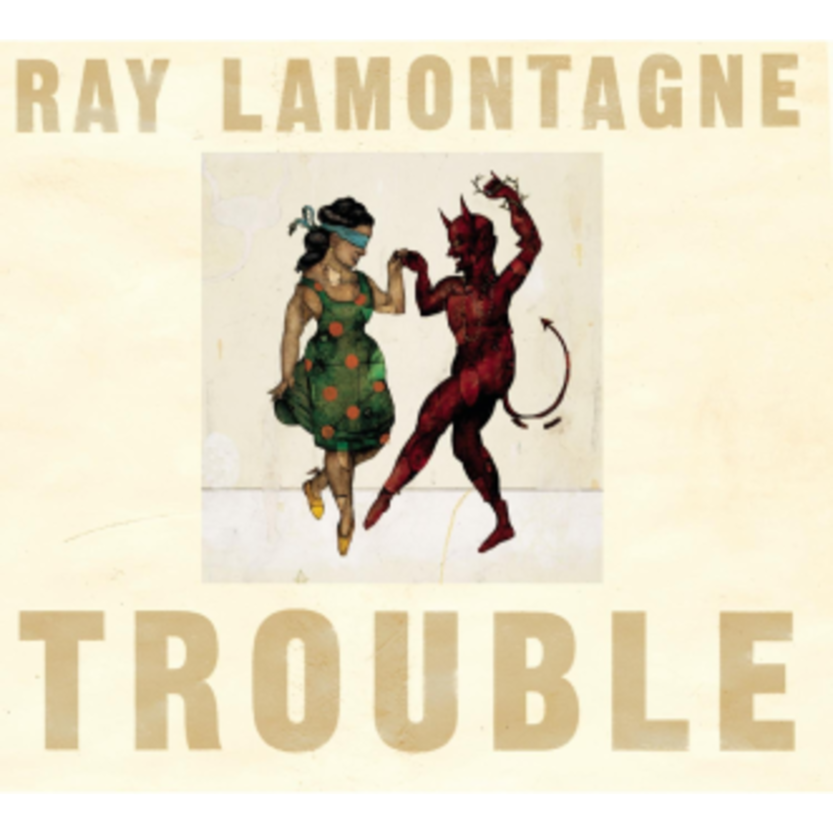 [New Vinyl] LaMontagne, Ray: Trouble (indie exclusive - frosted orange vinyl) [LIULA]