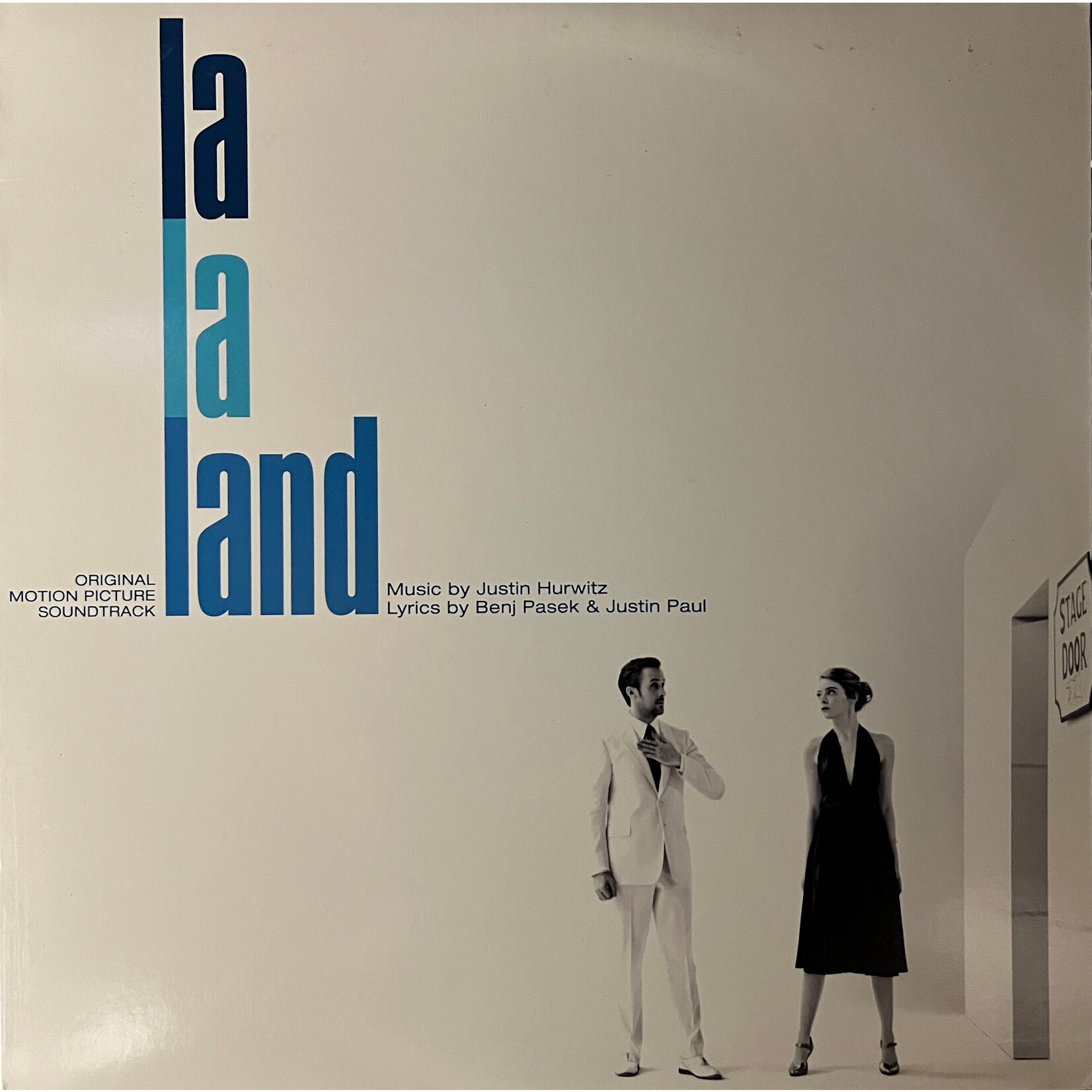 [Nick's Disk Pics] Various Artists: La La Land (soundtrack)(2016, USA, Blue Vinyl, VG+) [INTERSCOPE]