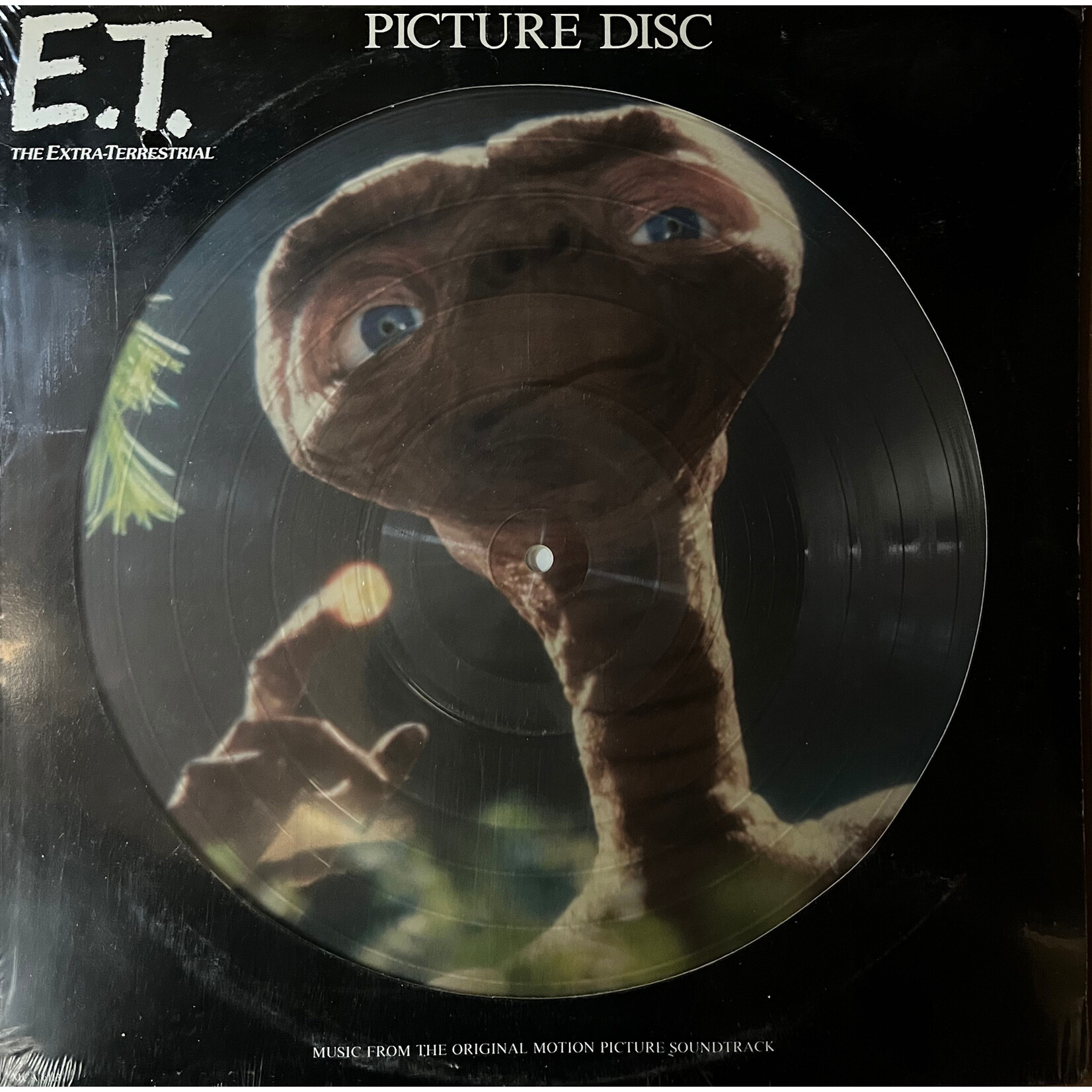 [Nick's Disk Pics] Williams, John & Bruce Botnick: E.T The Extra-Terrestrial (soundtrack)(1982, Canada, Picture Disc, Sealed)[MCA]