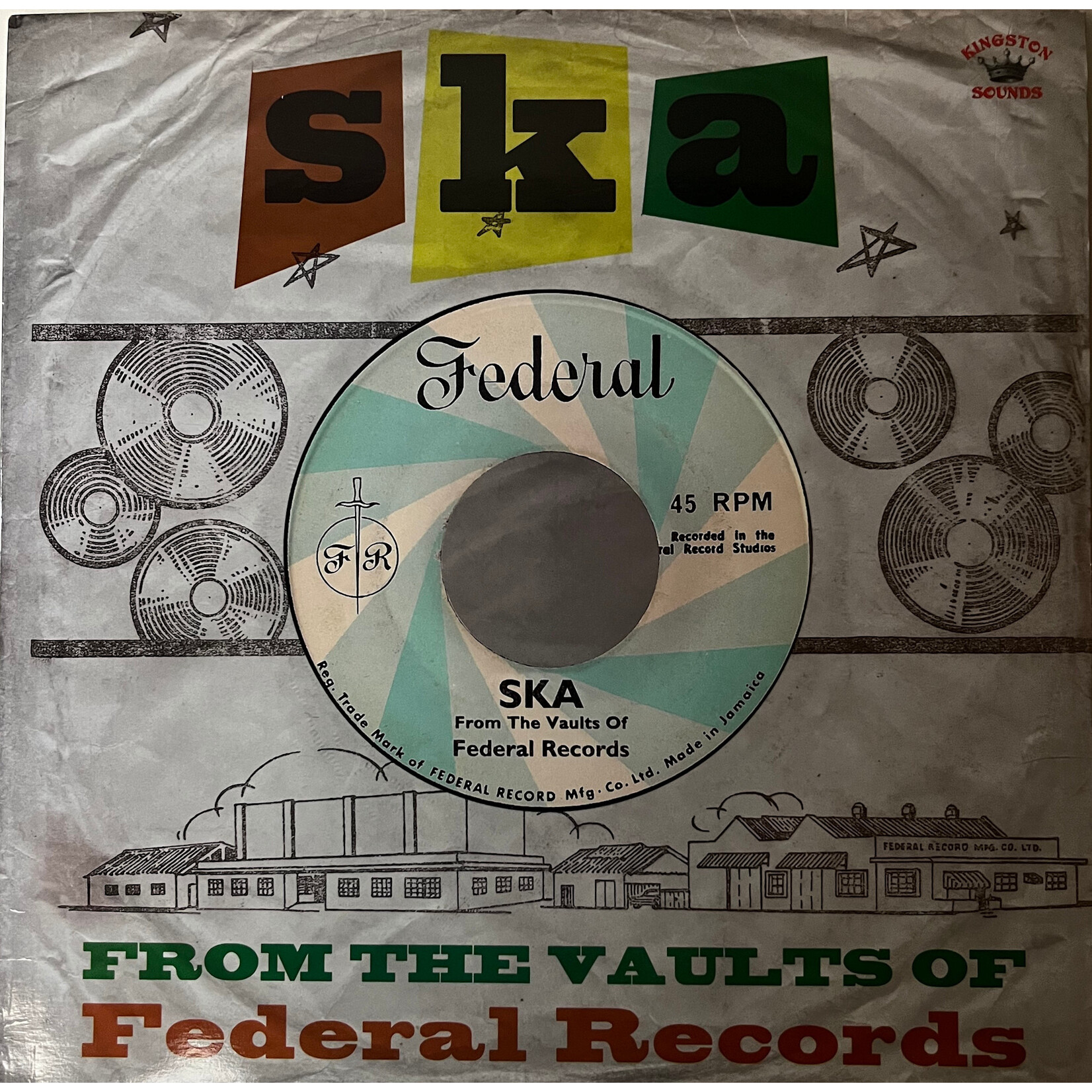 [Nick's Disk Pics] Ska: From The Vaults Of Federal Recordsv (2019, UK, Reggae, VG+) [KINGSTON SOUNDS]
