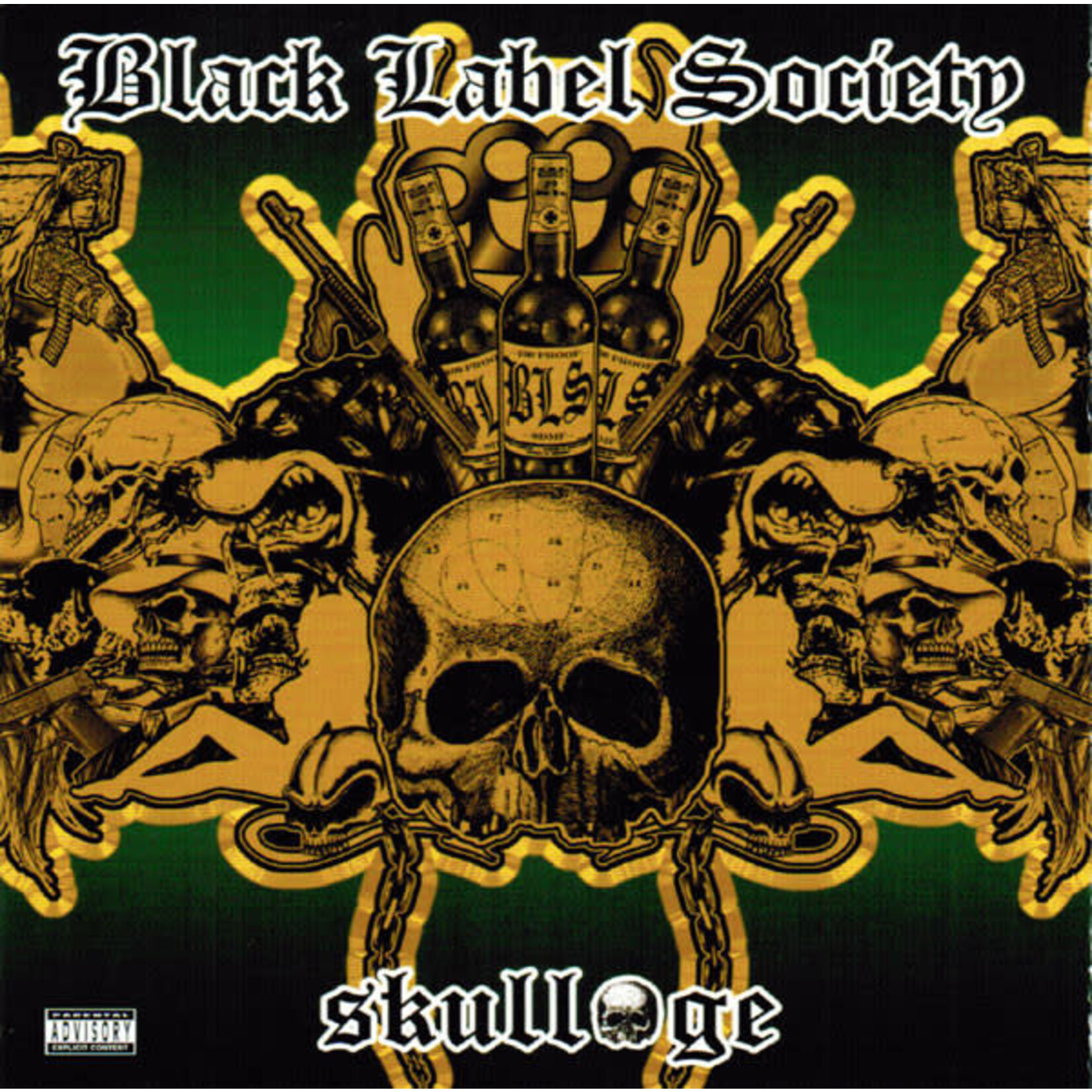 [Kollectible Vinyl] Black Label Society: Skullage (2010, USA, Translucent Green, VG+)  [ARMOURY, KOLLECTIBLES]