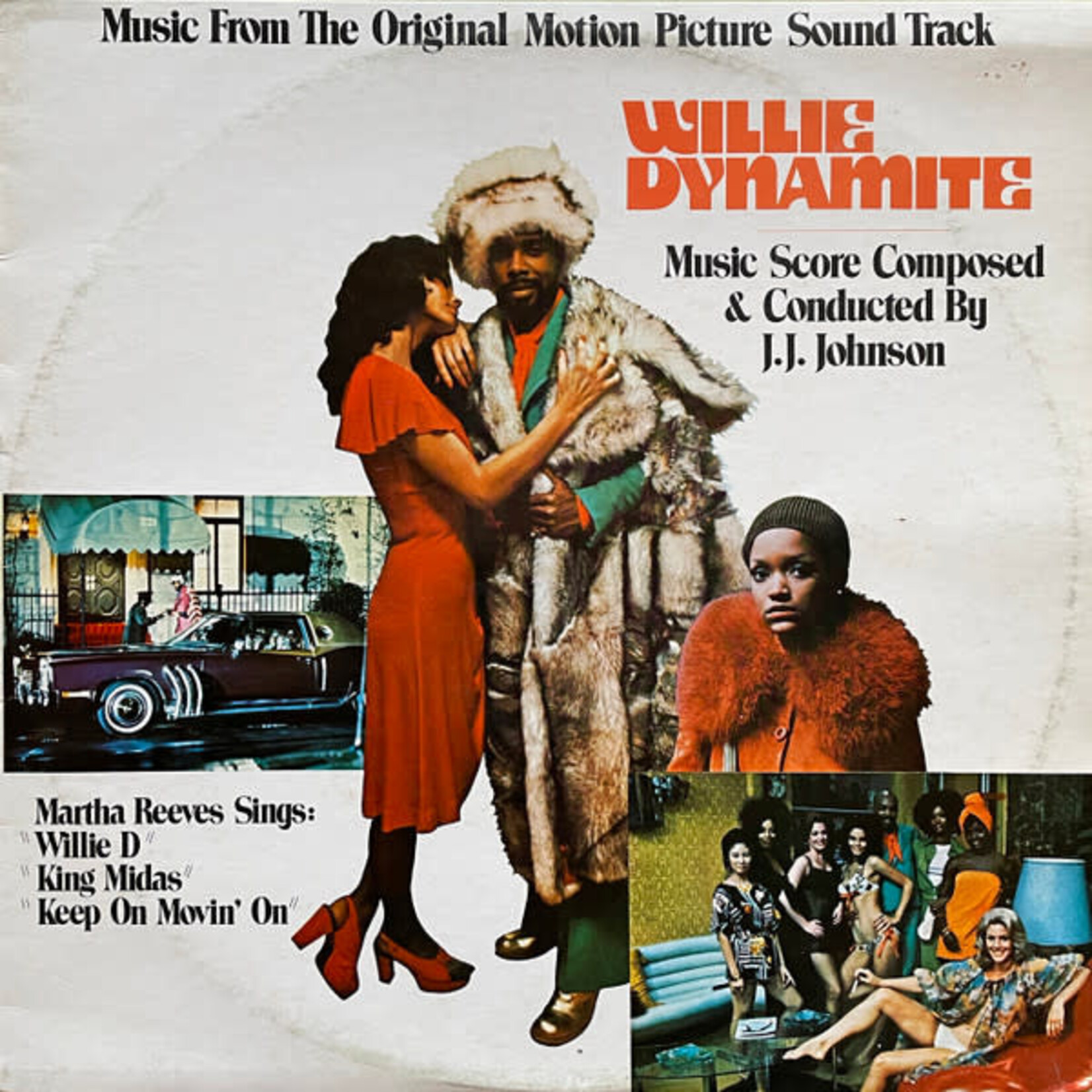 [Kollectible Vinyl] J.J. Johnson: Willie Dynamite (1974, Canada, Blaxploitation Classic, VG+) [MCA, KOLLECTIBLES]
