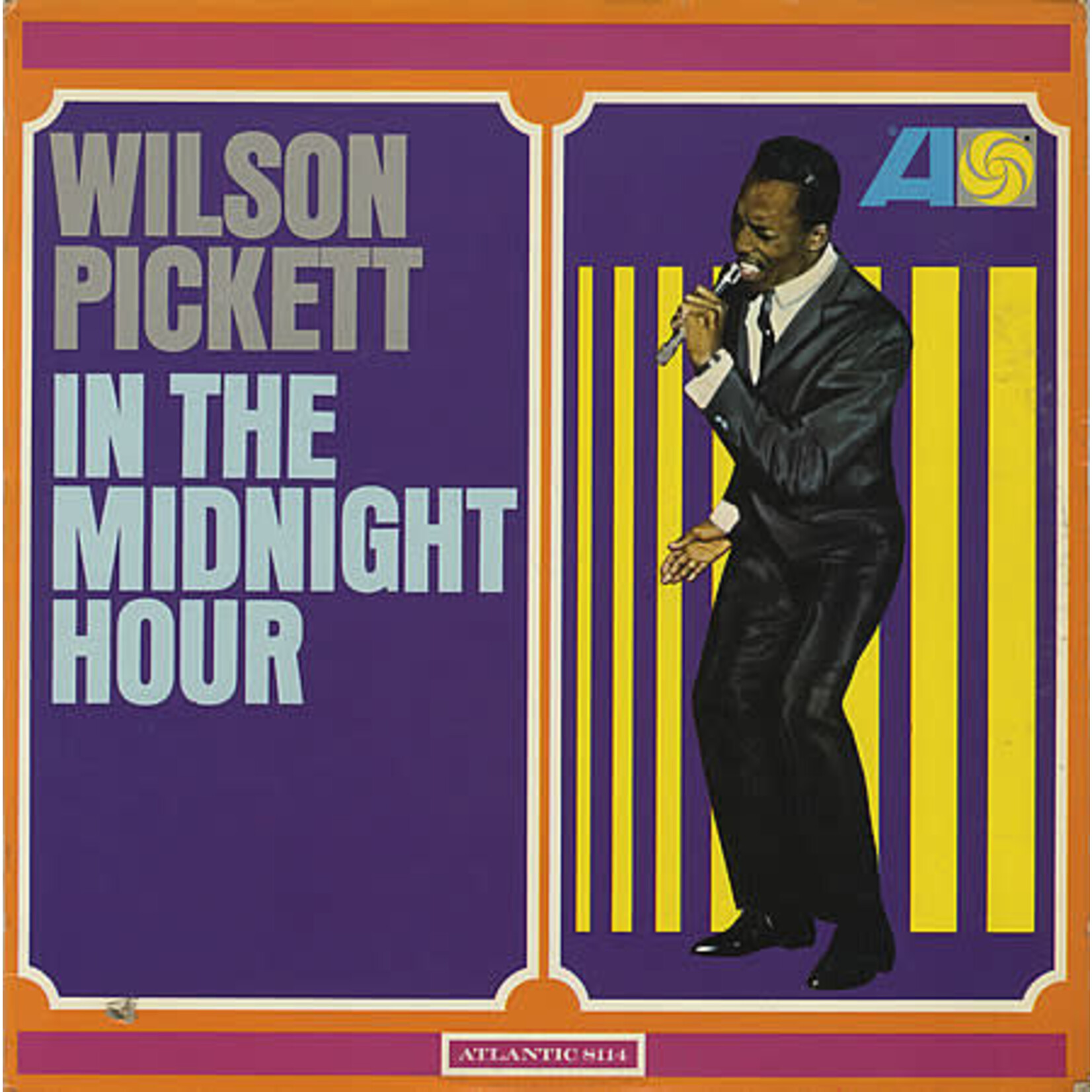 [Kollectible Vinyl] Wilson Picket:  In The Midnight Hour (1965, Canada, VG+) [ATLANTIC, KOLLECTIBLES]