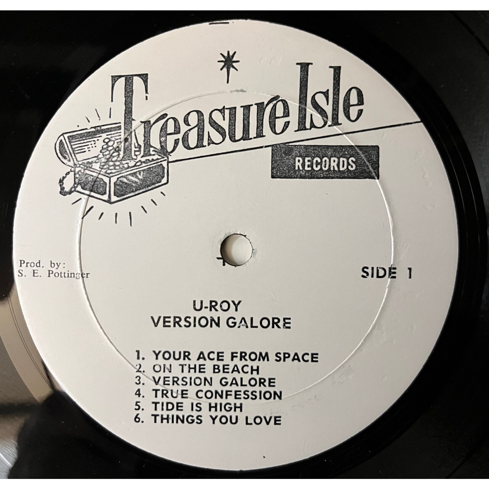 [Nick's Disk Pics] U-Roy: Version Galore (1971, Jamaica, VG+) [TREASURE ISLE]