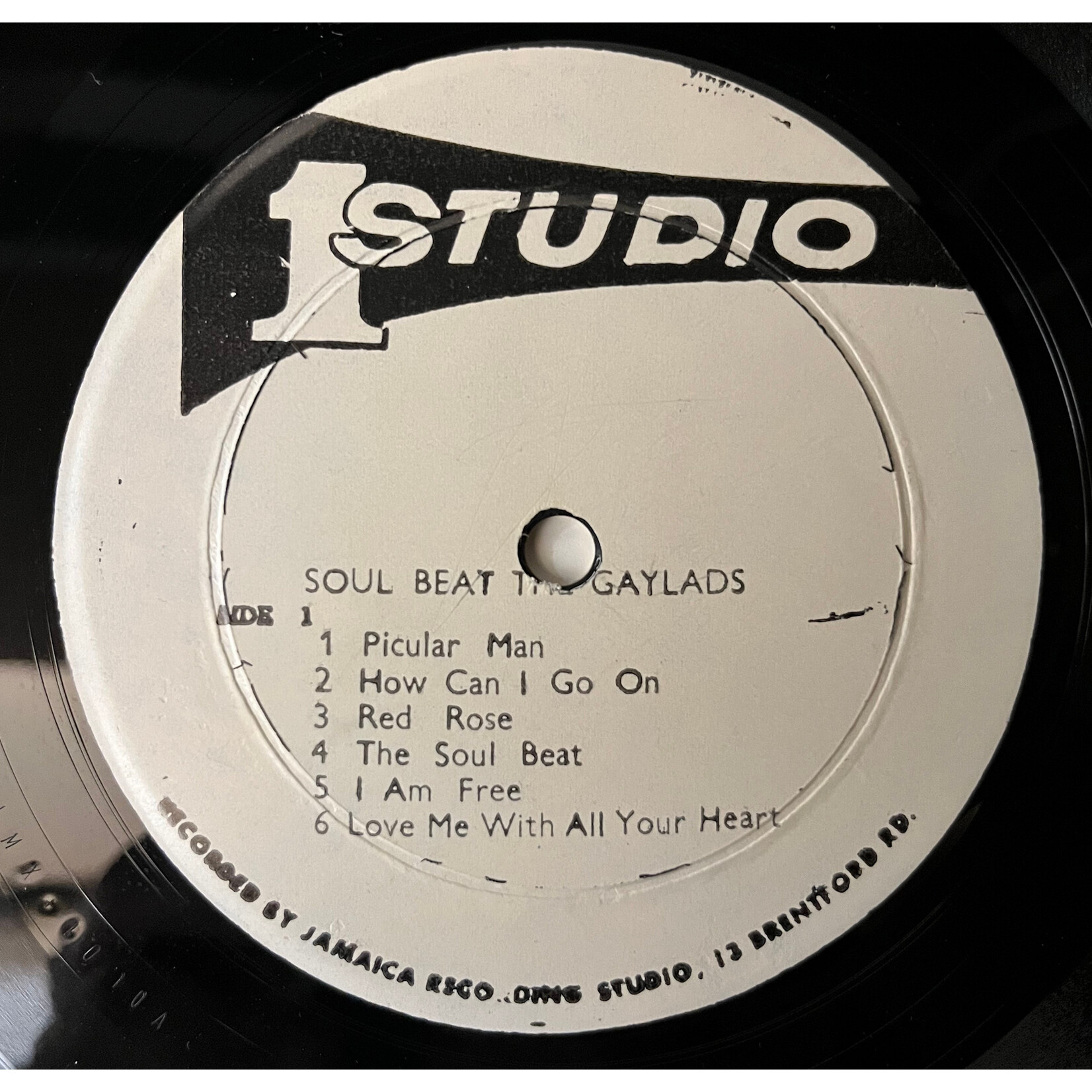 [Nick's Disk Pics] Gaylads: Soul Beat (1967, Jamaica, VG) [STUDIO ONE]