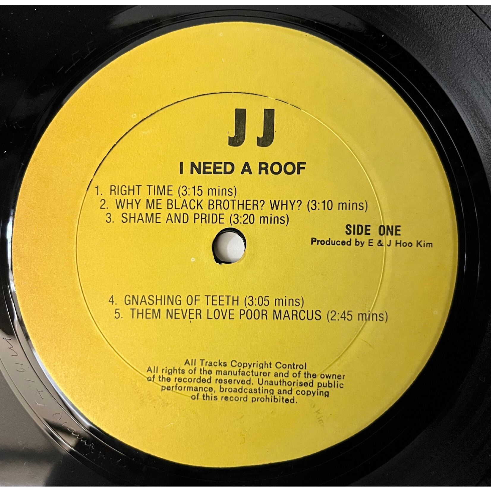 [Nick's Disk Pics] Mighty Diamonds: When The Right Time Come (I Need A Roof) (1981, USA, Disc VG+) [CHANNEL ONE]