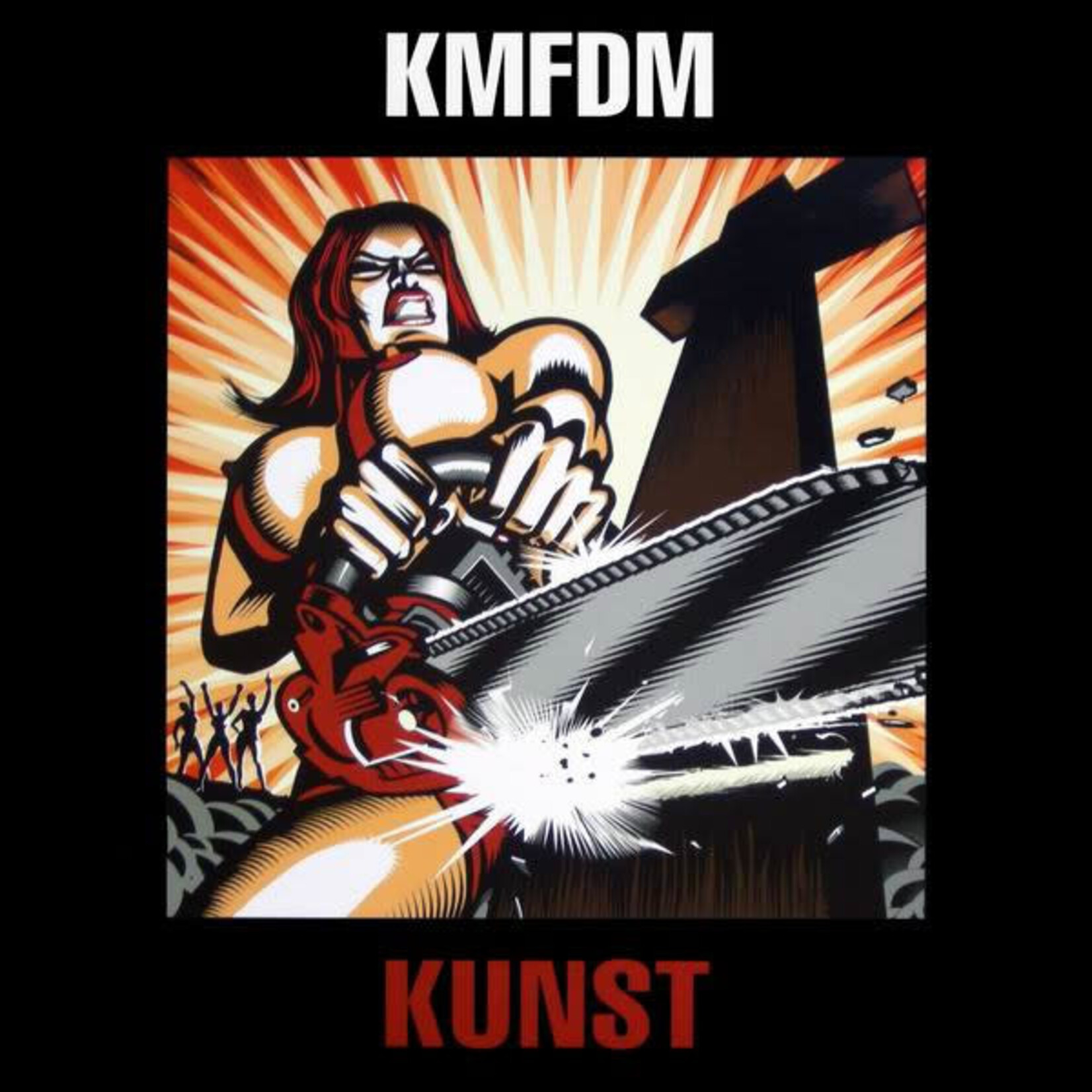 [Kollectible Vinyl] KMFDM: Kunst (2013, USA, VG+) [MET851]