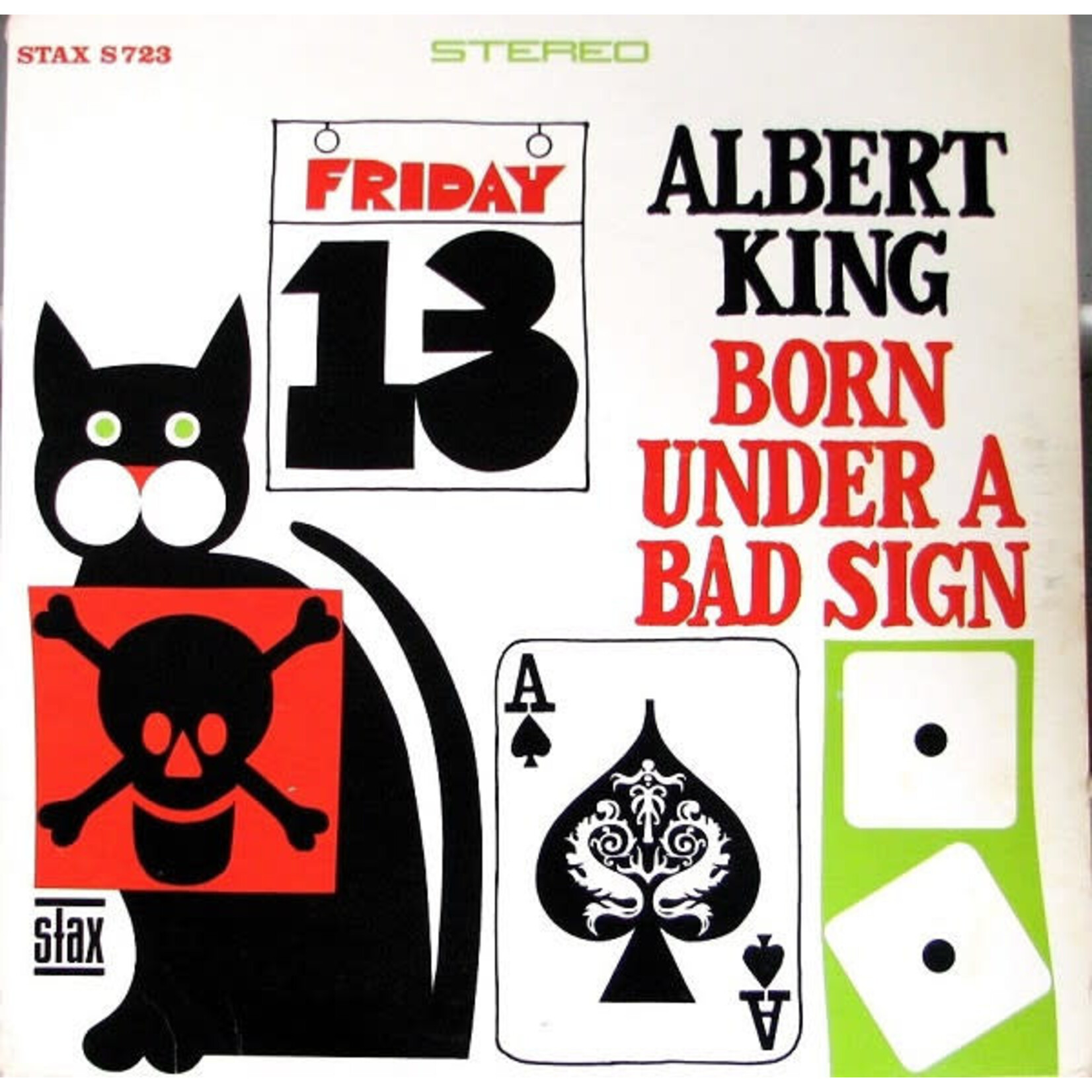 [Kollectible Vinyl] Albert King: Born Under A Bad Sign (1967, Canada, VG) [STAX]