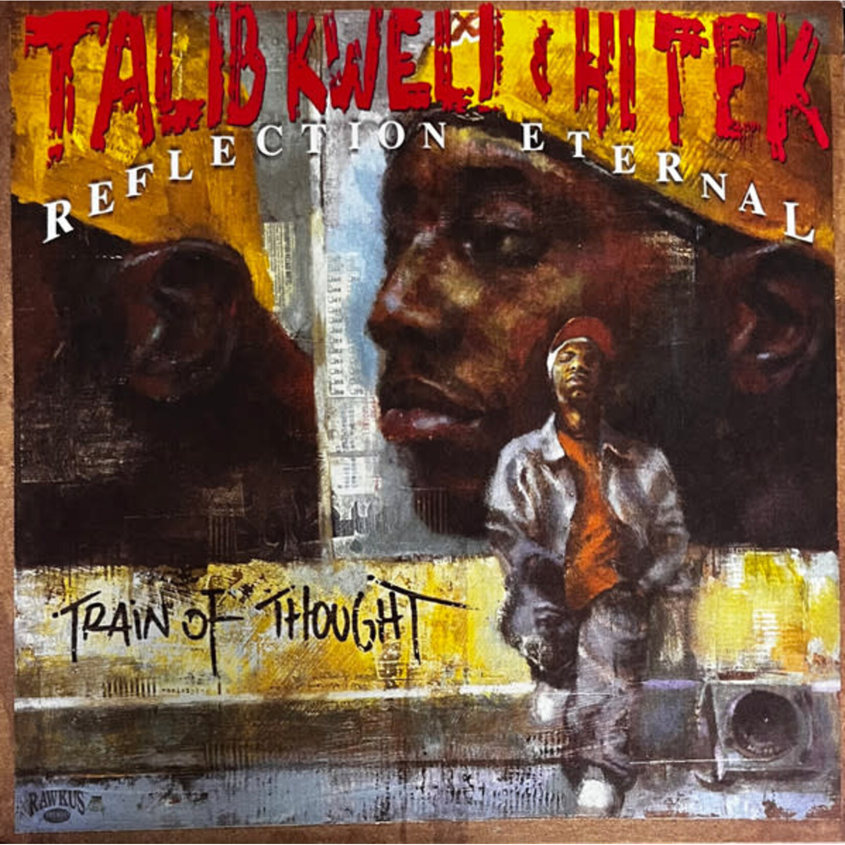 [Kollectible Vinyl] Talib Kweli & Hi Tek* : Reflection Eternal – Train Of Thought (2000, USA, HIP-HOP, VG+, W/ INSERT) [RAWKUS]