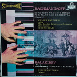 [Kollectibles] Julius Katchen With The London Symphony Orchestra, Georg Solti, Rachmaninov, Balakirev – Concerto No. 2 In C Minor For Piano And Orchestra / Islamey - Oriental Fantasia (1959, USA, VG+, EARLY  STEREO CLASSICAL)