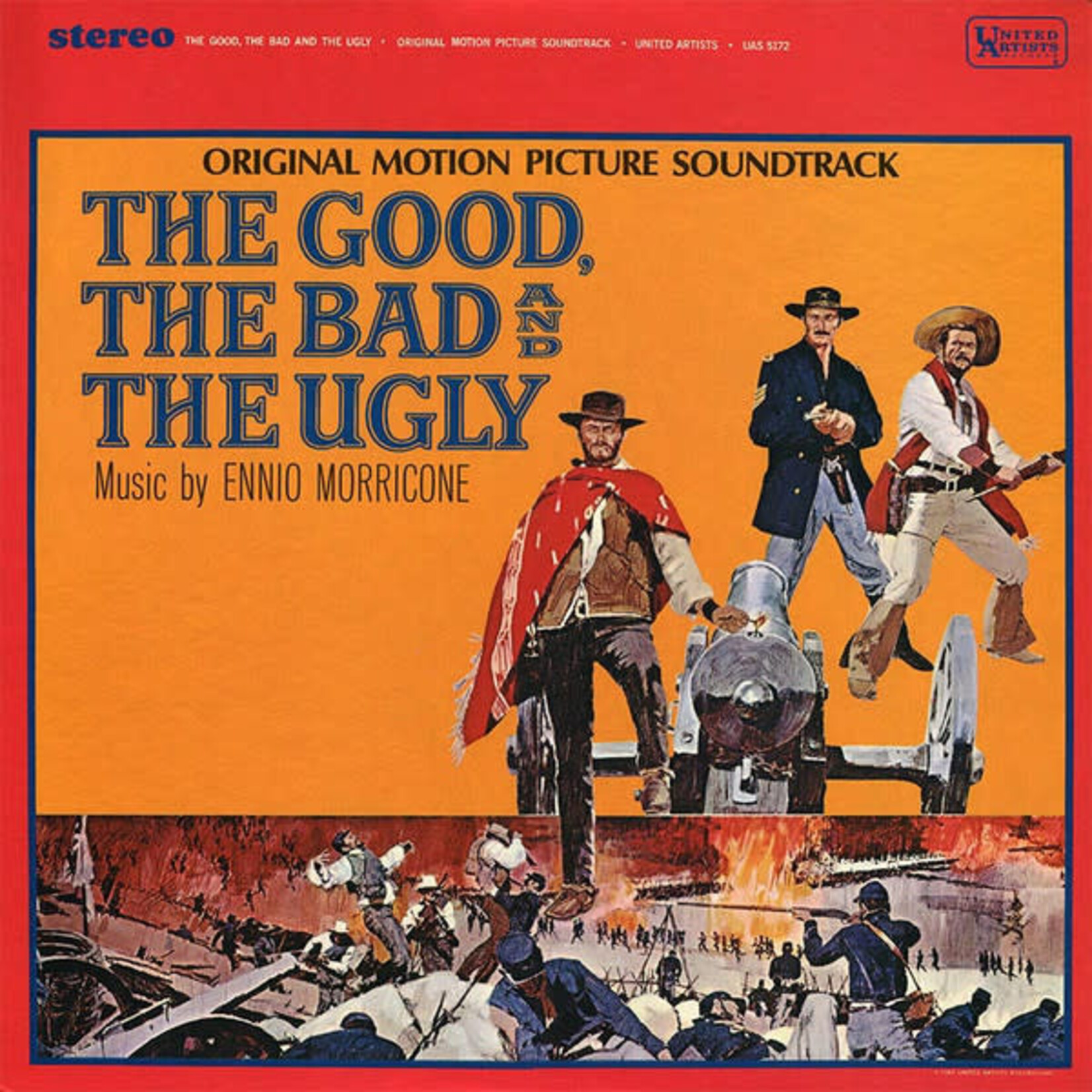 Morricone, Ennio: The Good, The Bad & The Ugly (reissue) (soundtrack) [VINTAGE]