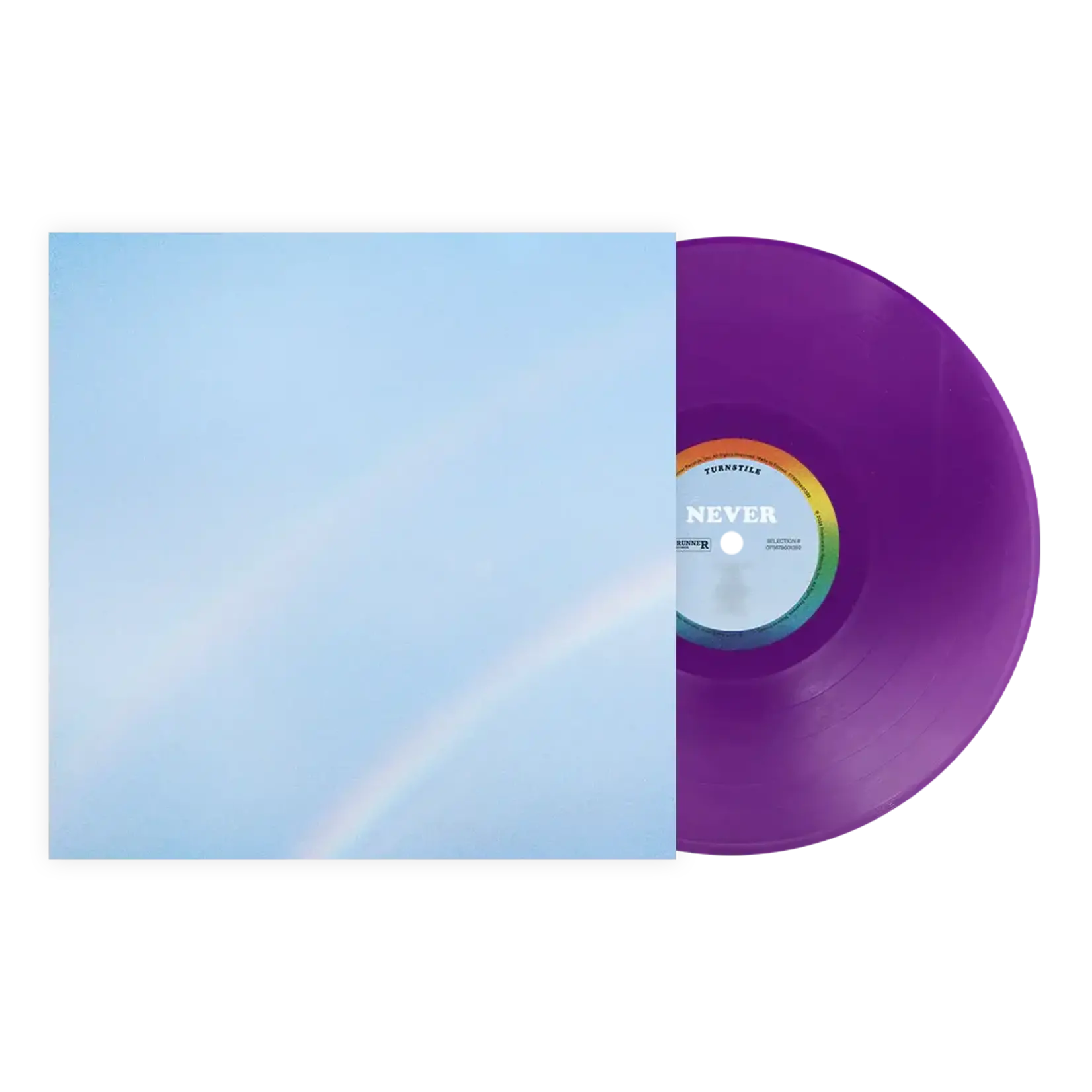 [New Vinyl] Turnstile: Never Enough (Indie Exclusive, Periwinkle Purple Vinyl) [ROADRUNNER]