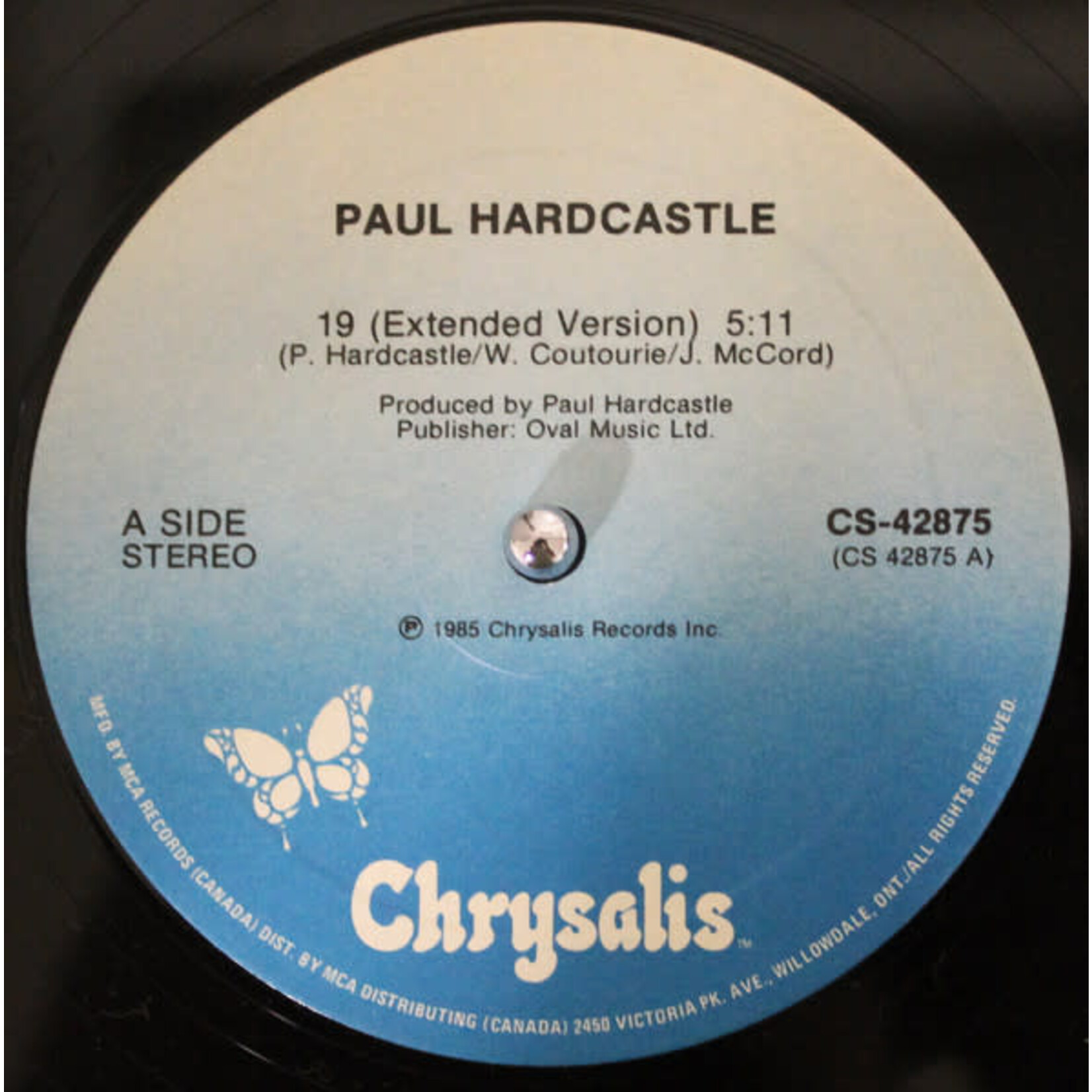[Vintage] Hardcastle, Paul: 19 (12") [VINTAGE]