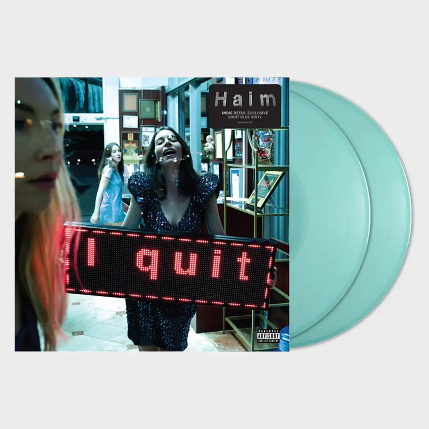 [New Vinyl] Haim: I Quit (2LP, Indie Exclusive, Light Blue Vinyl) [COLUMBIA]