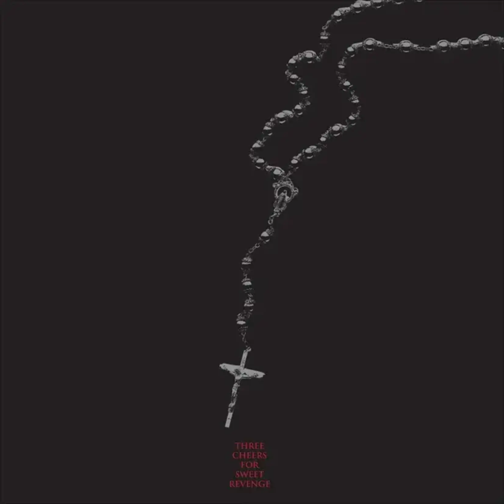 [New Vinyl] My Chemical Romance: Three Cheers For Sweet Revenge (20th Anniversary Deluxe Edition, Red/Black Marbled Vinyl) [REPRISE]