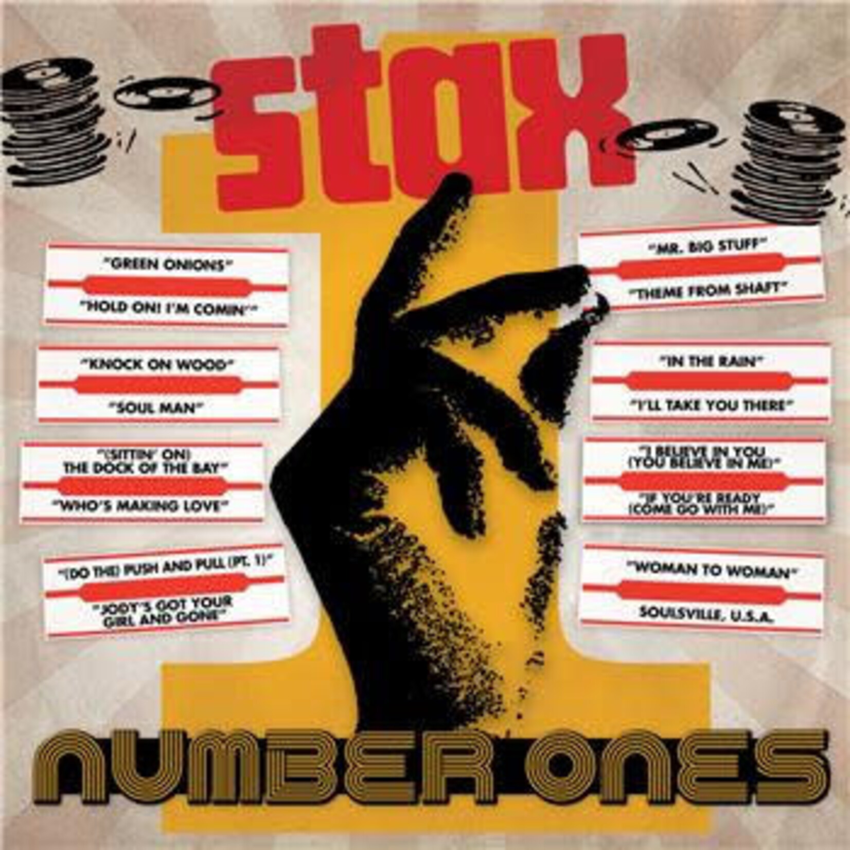 Various Artists : Stax Number Ones  [CONCORD JAZZ]