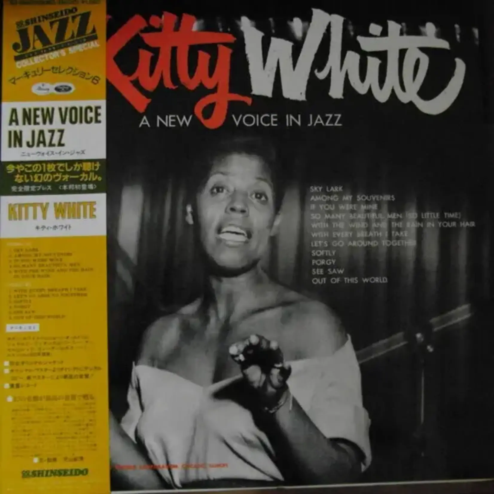 [Japanese Vintage] White, Kitty: A New Voice In Jazz (w/ OBI & insert) [JAPANESE VINTAGE]