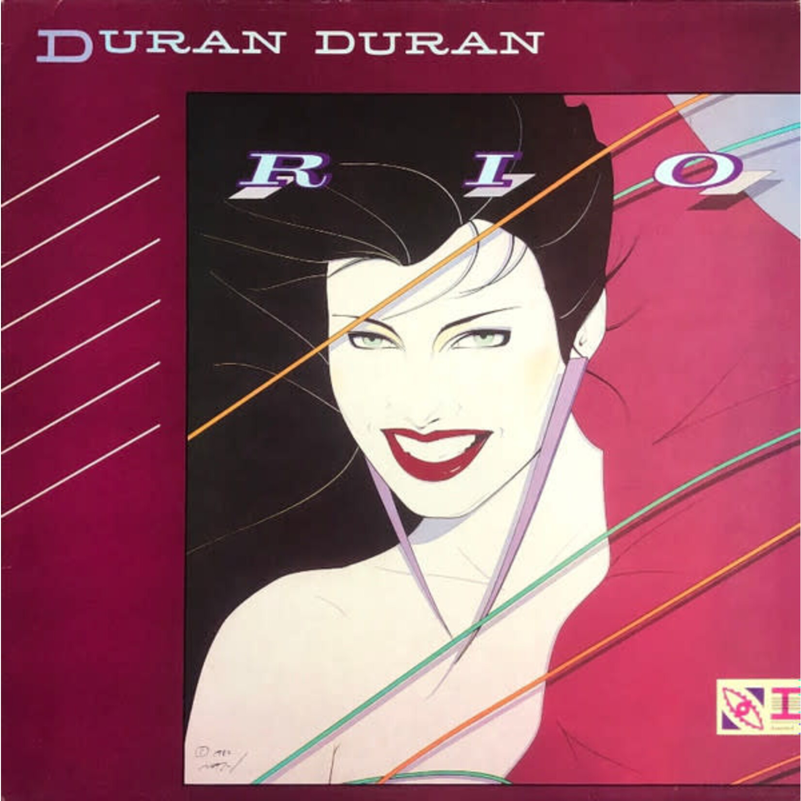[Kollectible Vinyl] Duran Duran: Rio (2009, Europe, Ltd. Edition, Textured sleeve, EX) [EMI]