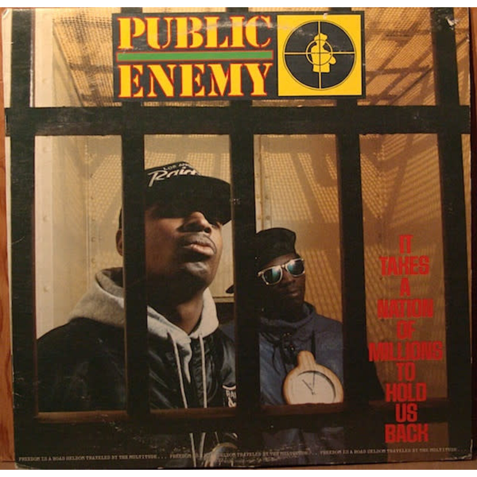[Kollectible Vinyl] Public Enemy: It Takes A Nation Of Millions To Hold Us Back (1988, Canada, VG+) [DEF JAM RECORDINGS]