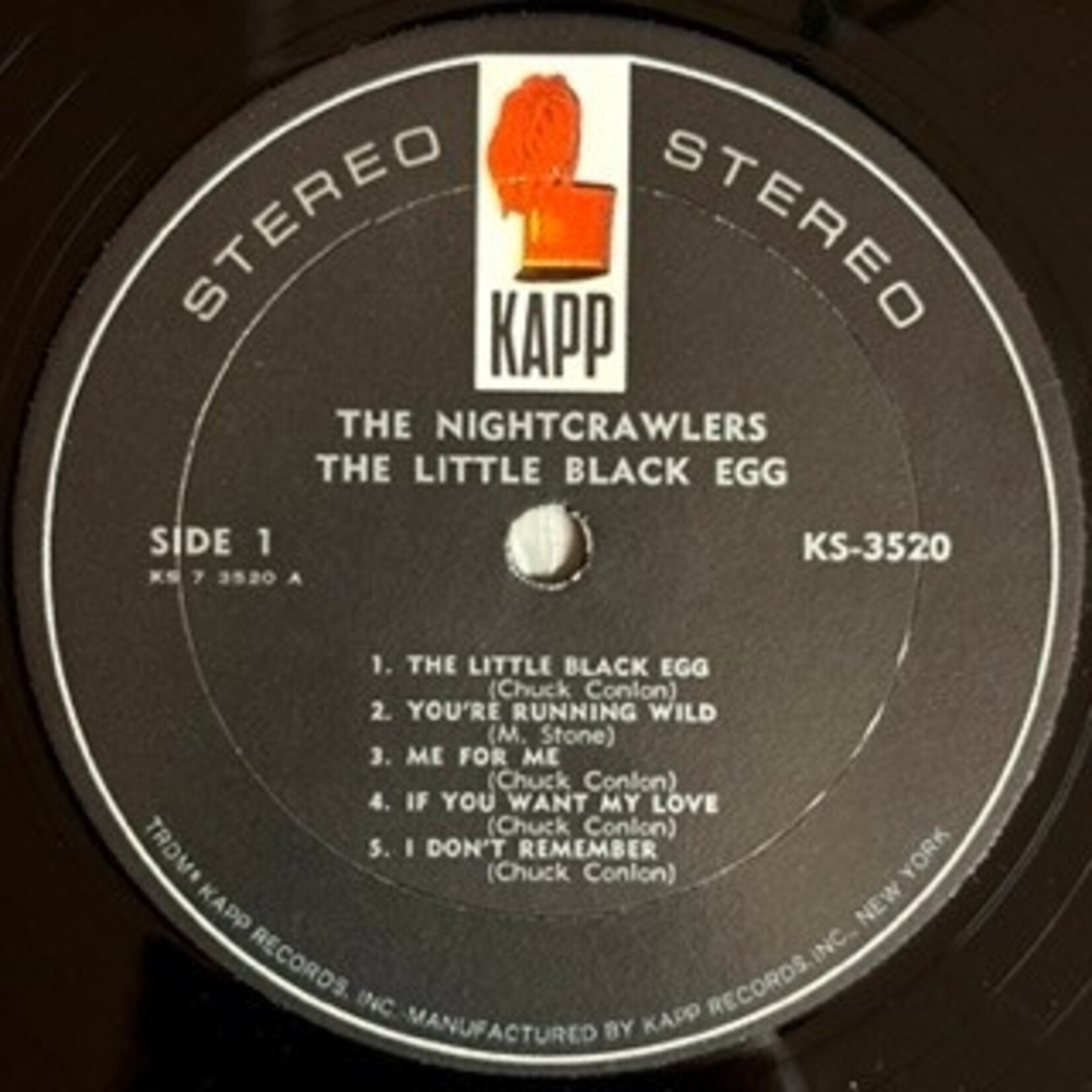 [Nick's Disk Pics] Night Crawlers: The Little Black Egg (1967,USA,VG+)[KAPP]