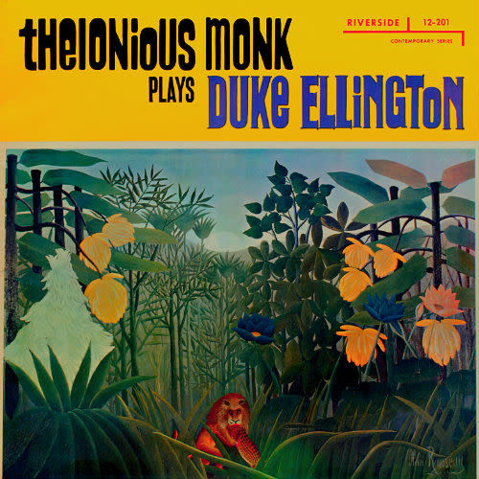 [Kollectible Vinyl] Thelonious Monk: Thelonious Monk Plays Duke Ellington (1966, USA, VG) [RIVERSIDE]