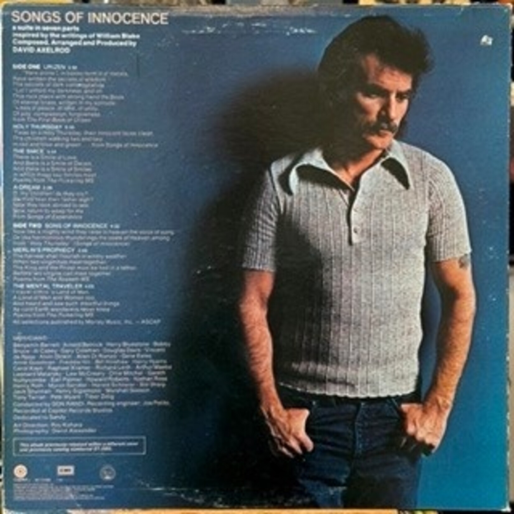 [Nick's Disk Pics] Axelrod, David: Songs Of Innocence (1975, USA, VG+) [CAPITOL]
