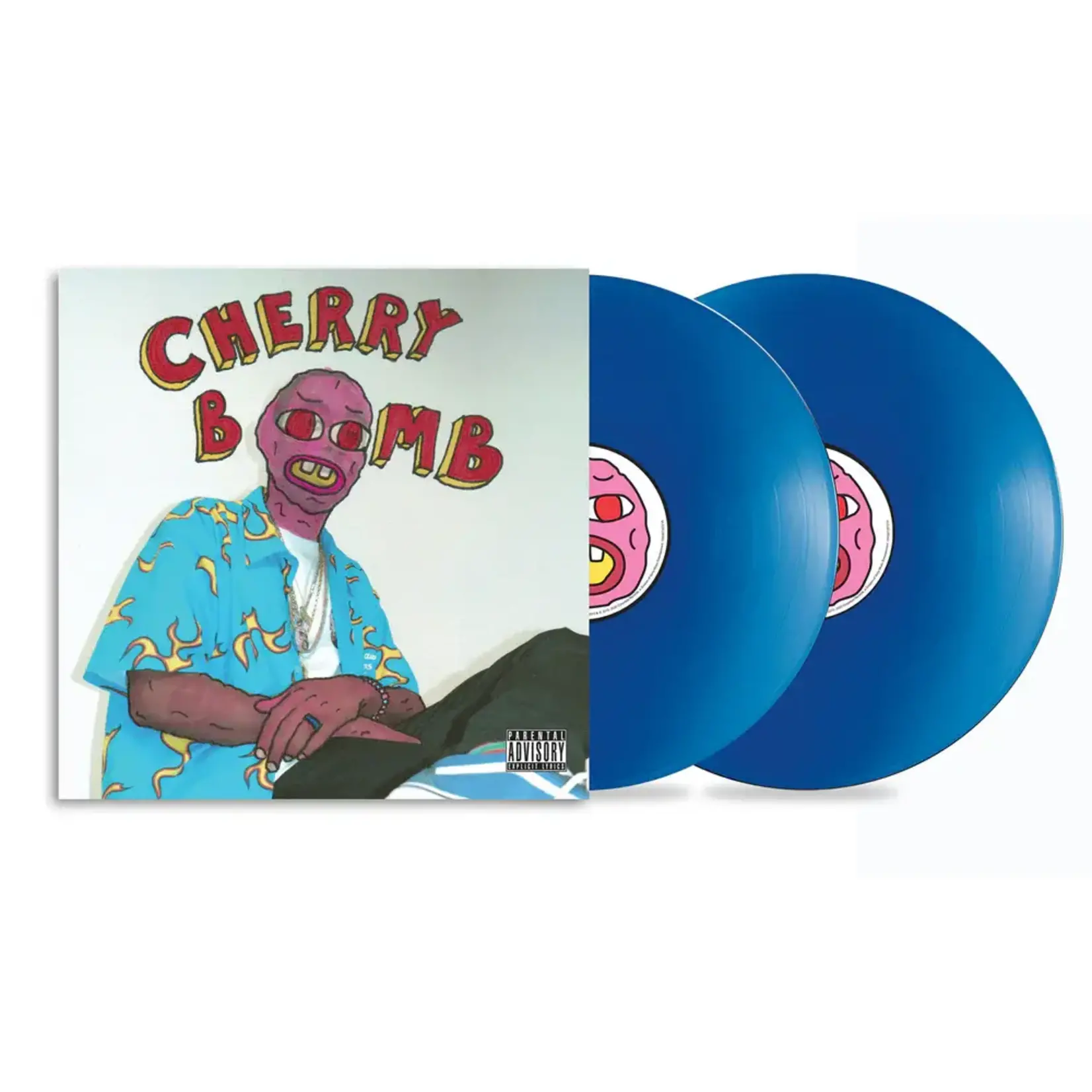 [New Vinyl] Tyler, The Creator: Cherry Bomb (Alternate "Mask" Cover Translucent Blue Vinyl) [ODD FUTURE]