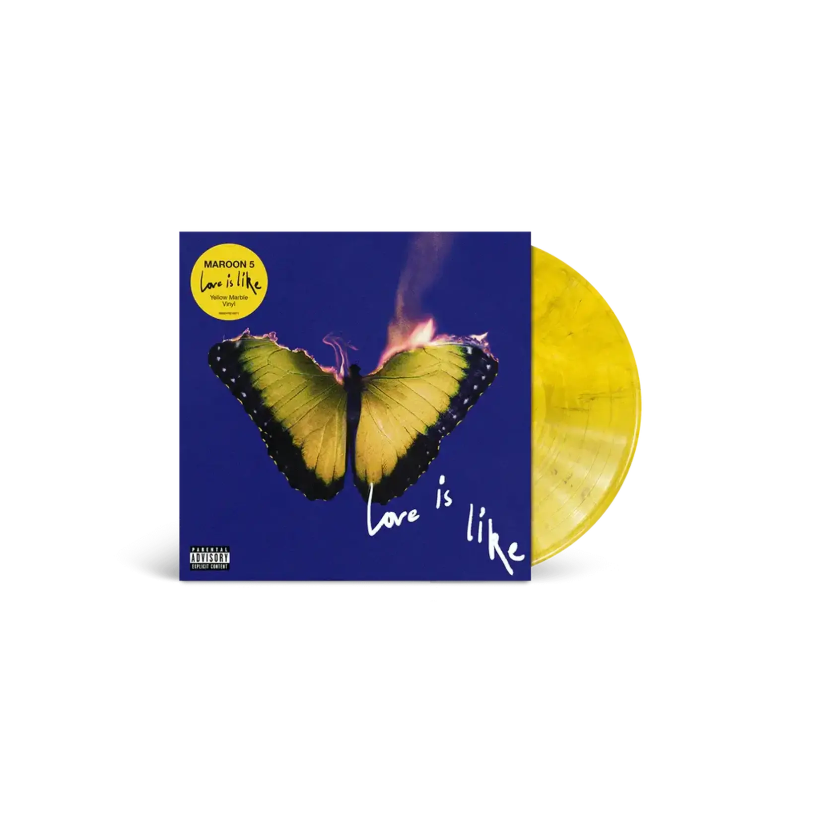 [New] Maroon 5: Love is Like (Indie Exclusive, Yellow Marble Vinyl) [INTERSCOPE]