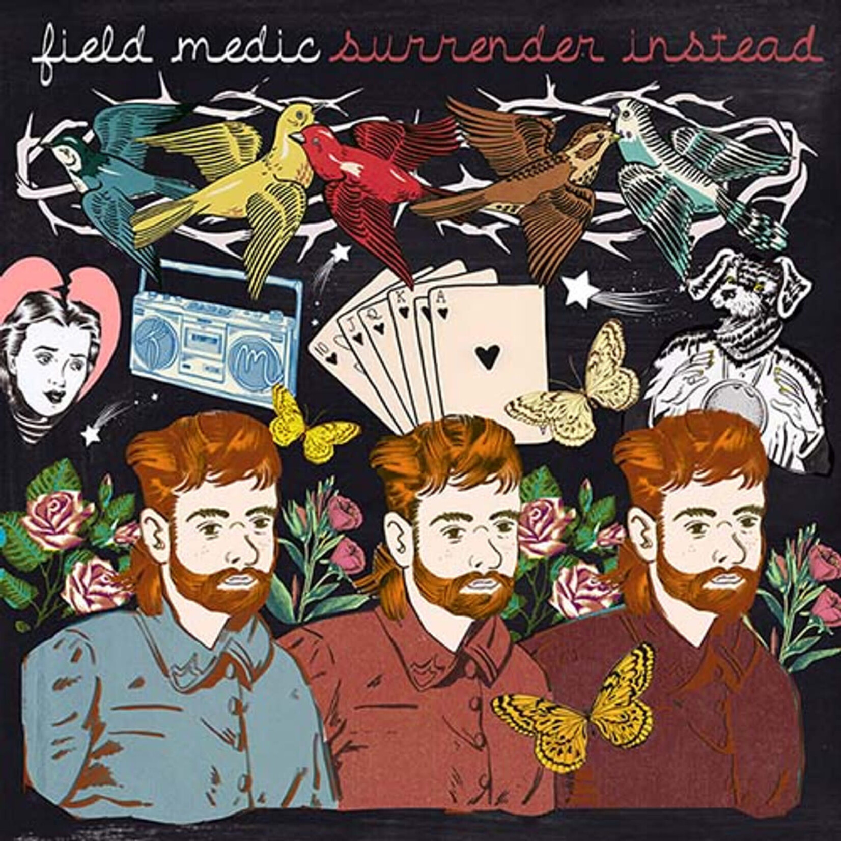 [New] Field Medic: Surrender Instead (Bone With Red Splatter Coloured Vinyl) [ALTERNATE SIDE]