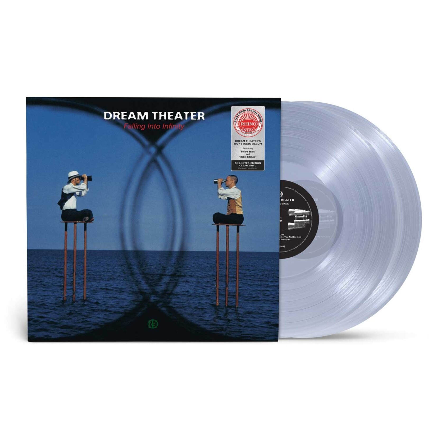 [New Vinyl] Dream Theater: Falling Into Infinity (2LP, Clear Vinyl) [RHINO]