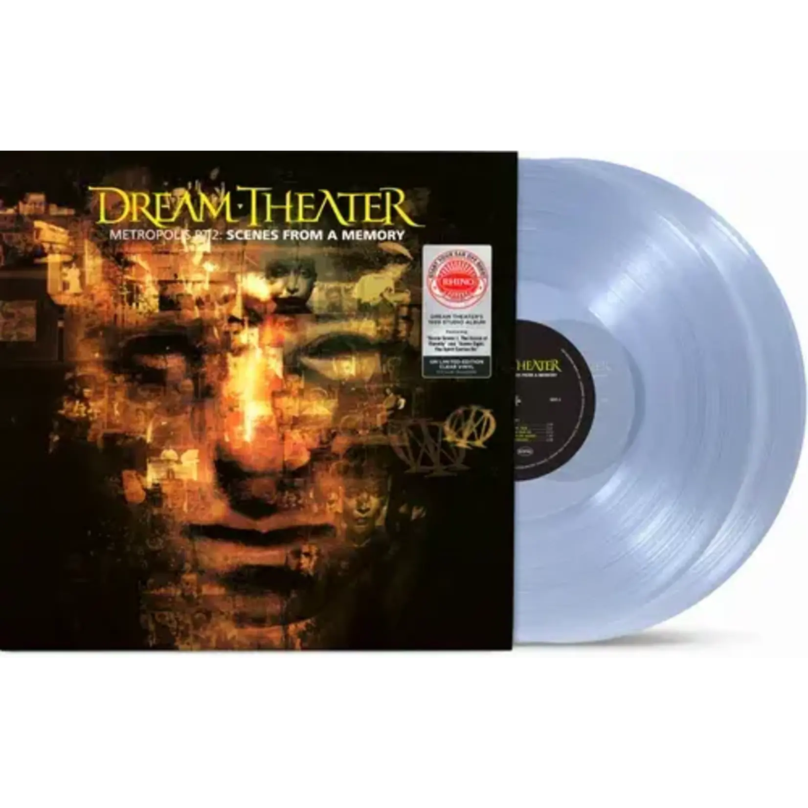 [New] Dream Theater: Metropolis Pt. 2: Scenes From a Memory (2LP-clear vinyl) [RHINO]